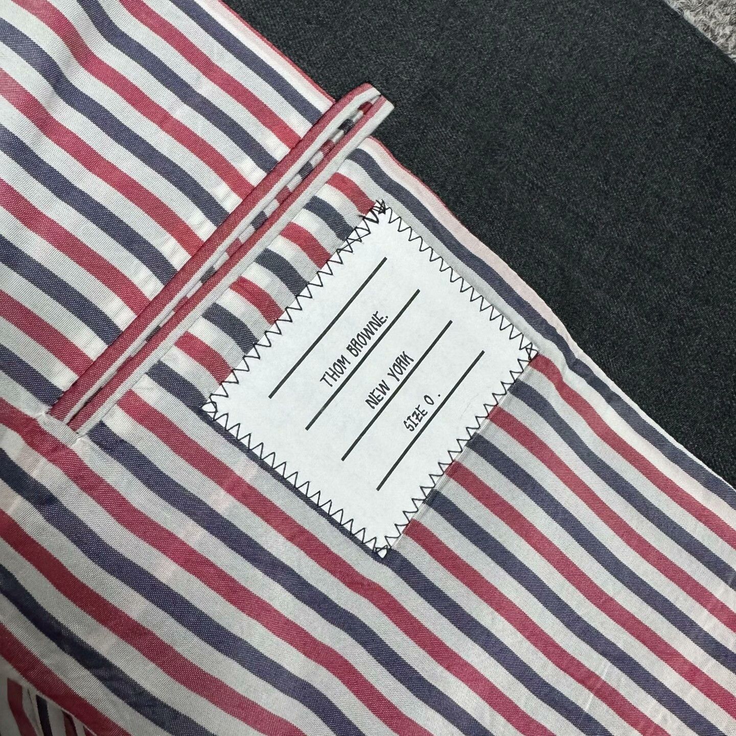 Thom Browne Thom Browne Wool Blazer Size 0 Size US XXS / EU 40 - 6 Thumbnail