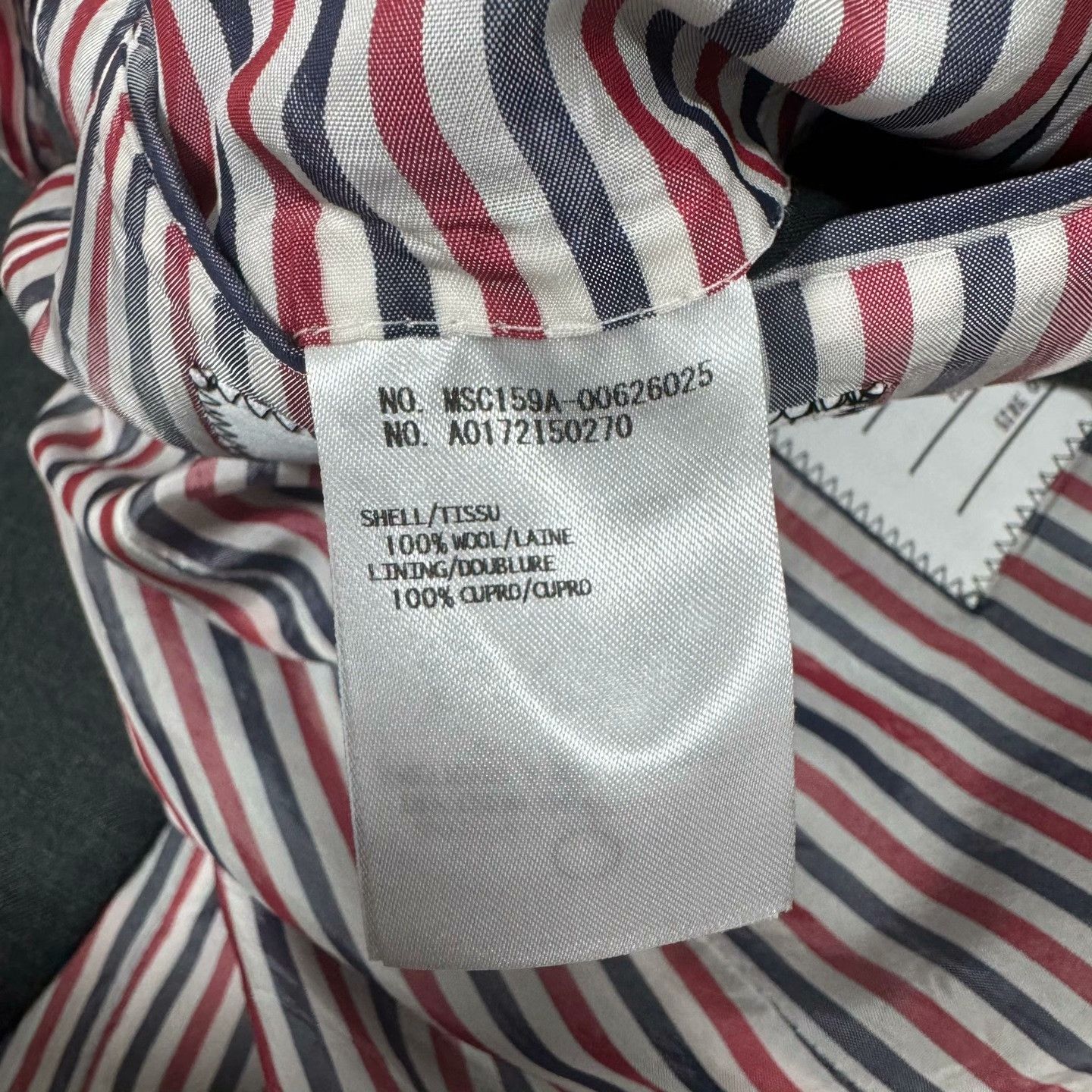 Thom Browne Thom Browne Wool Blazer Size 0 Size US XXS / EU 40 - 7 Thumbnail
