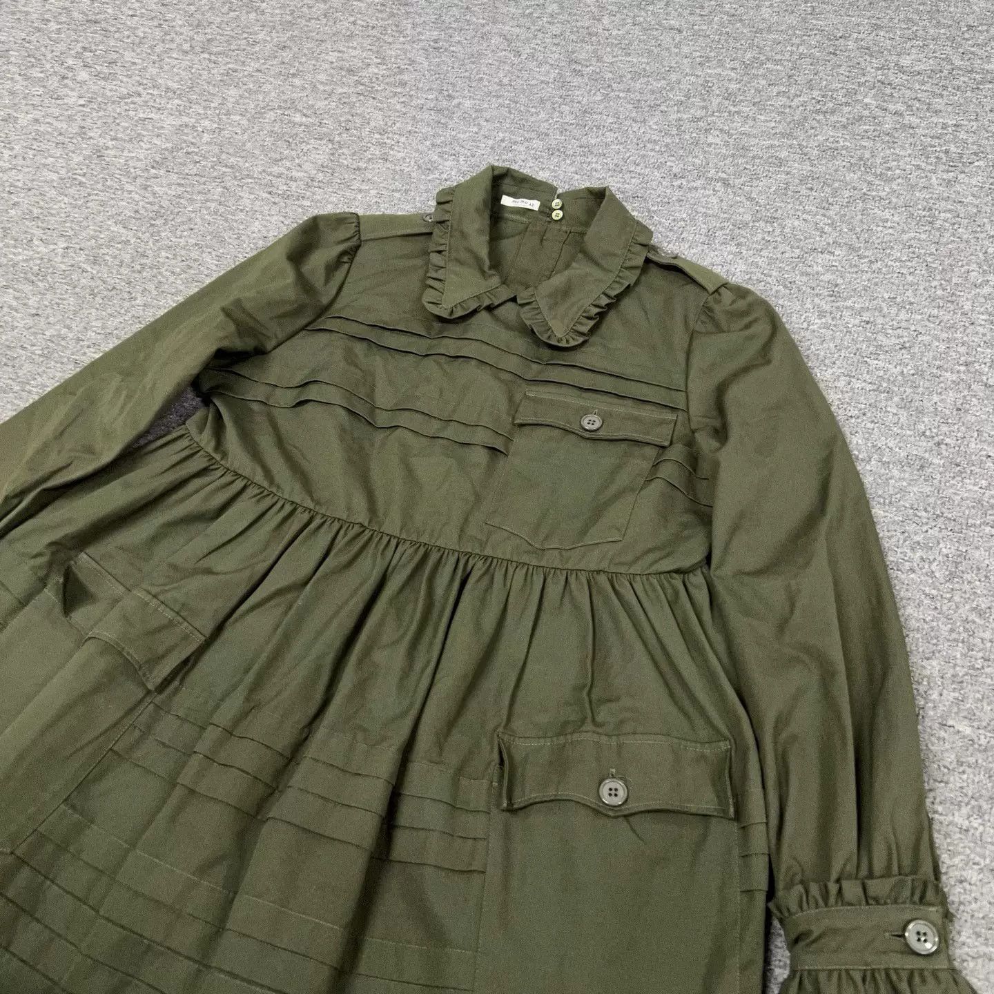 Miu Miu Miu Miu Peter Pan Collar Dress Size M / US 6-8 / IT 42-44 - 4 Thumbnail
