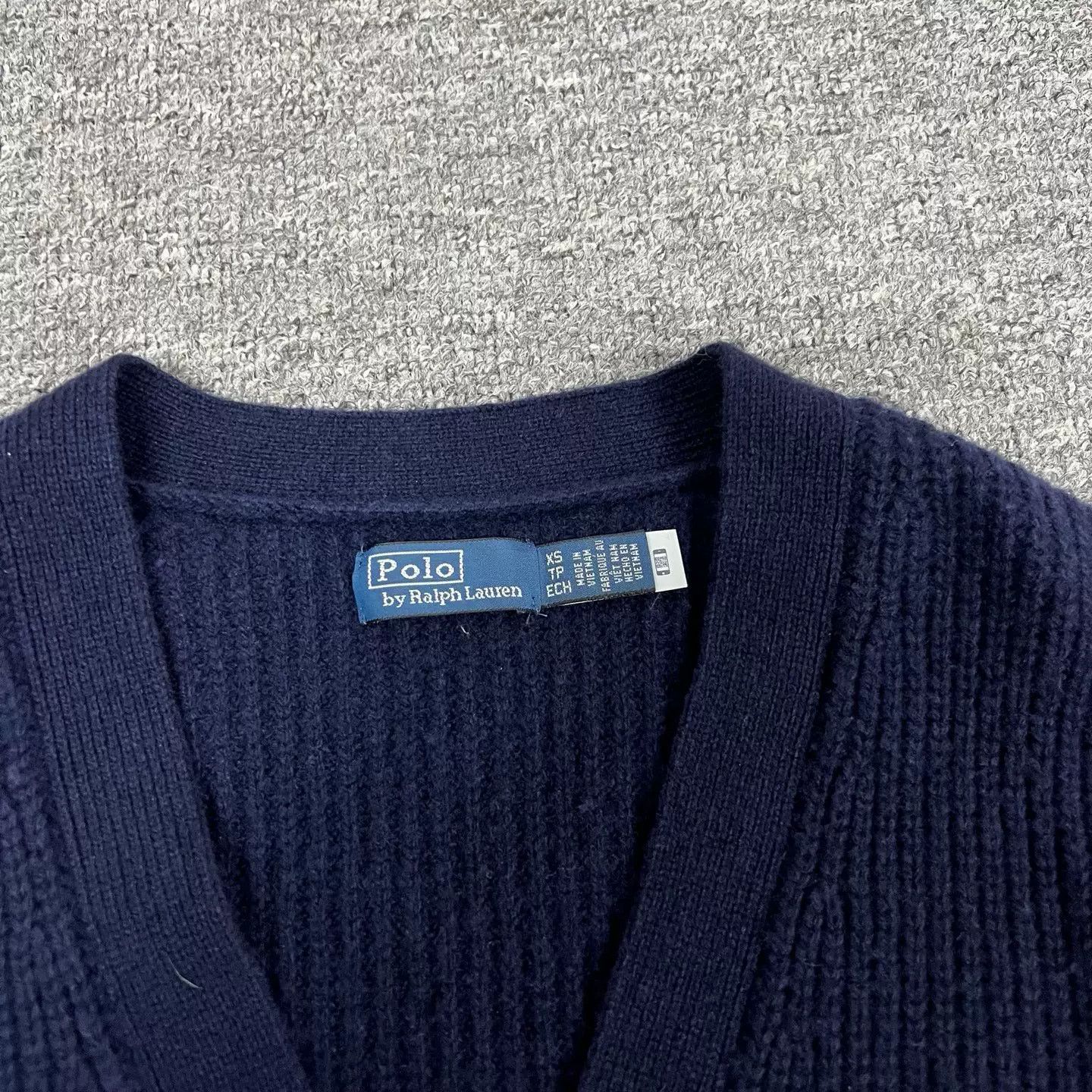 Polo Ralph Lauren Ralph Lauren Polo Logo Knit Cardigan Size XS / US 0-2 / IT 36-38 - 6 Thumbnail