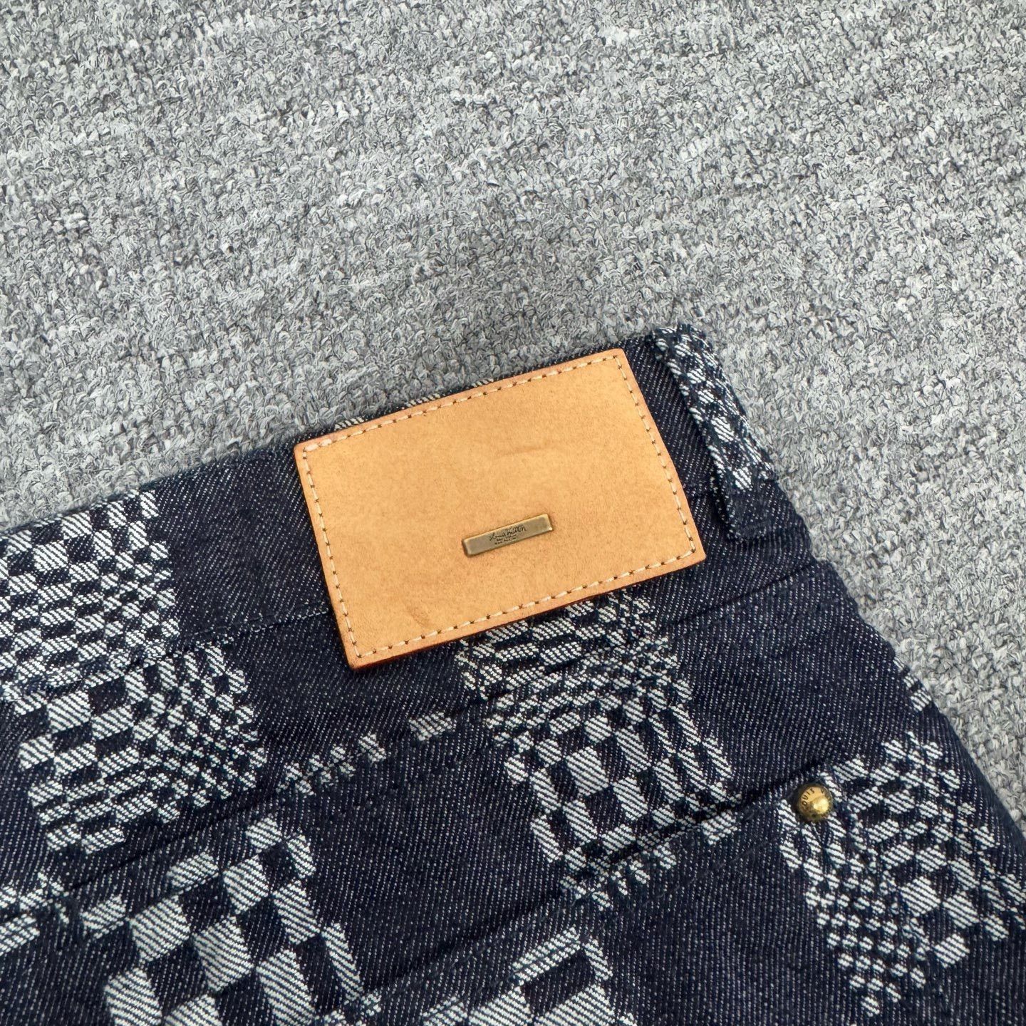 Louis Vuitton Louis Vuitton Checkered Jeans Size US 32 / EU 48 - 6 Thumbnail