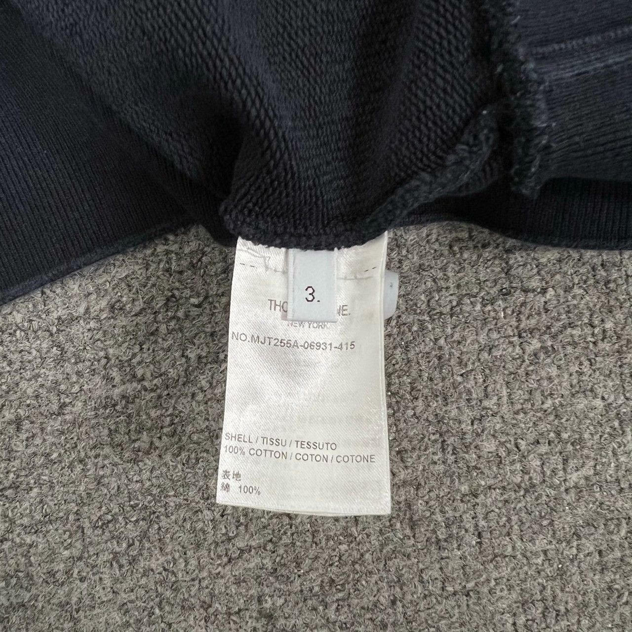 Thom Browne Thom Browne TB Collar Stripe Pullover Size US L / EU 52-54 / 3 - 6 Thumbnail