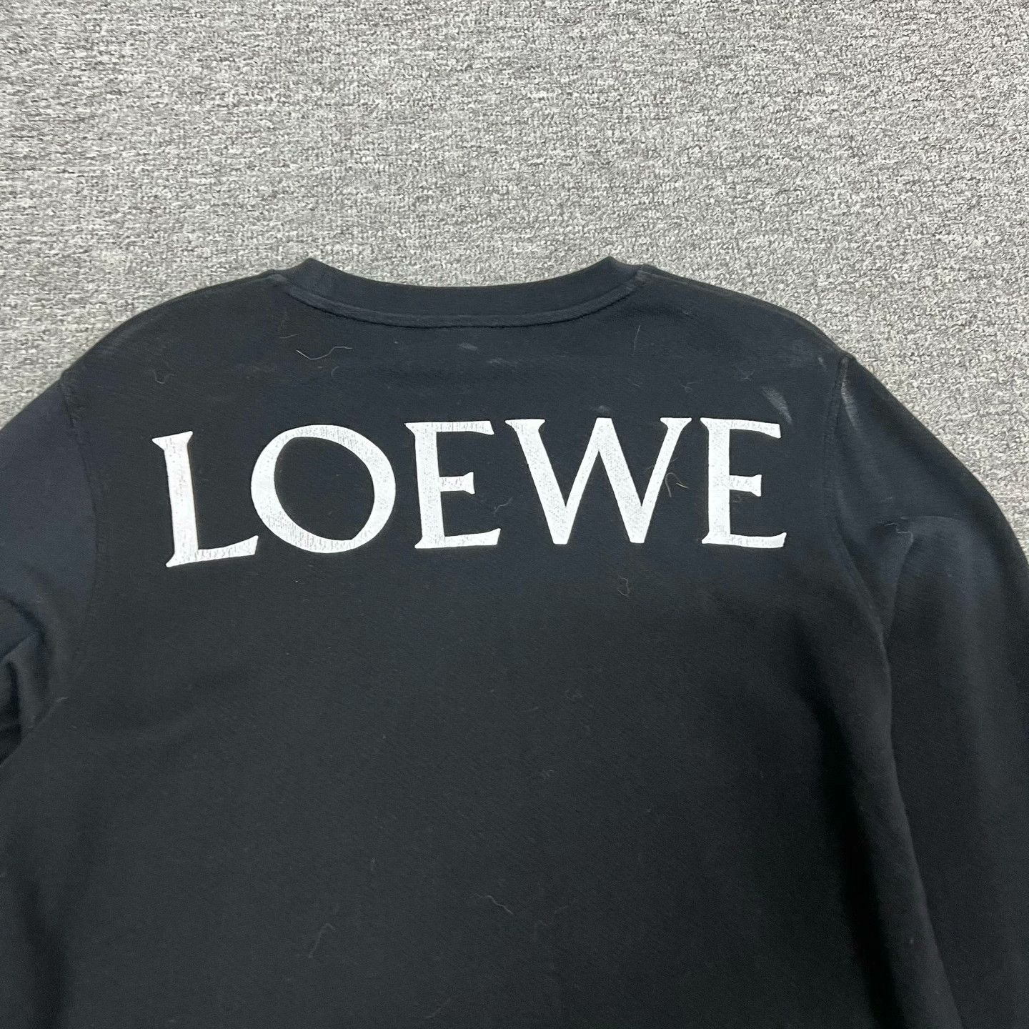 Loewe Loewe Slogan Big Logo Pullover Sweatshirt Size US S / EU 44-46 / 1 - 5 Thumbnail