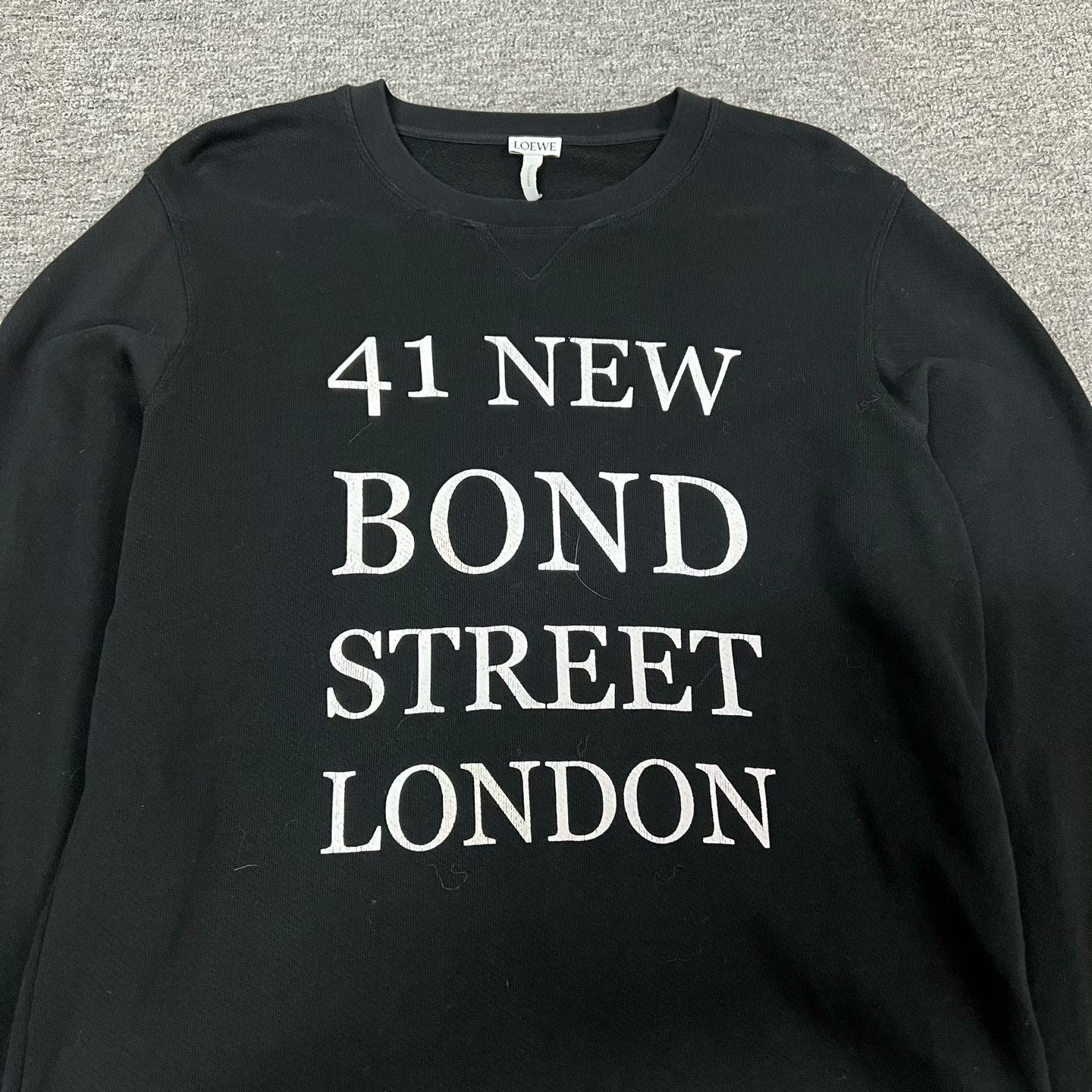 Loewe Loewe Slogan Big Logo Pullover Sweatshirt Size US S / EU 44-46 / 1 - 4 Thumbnail
