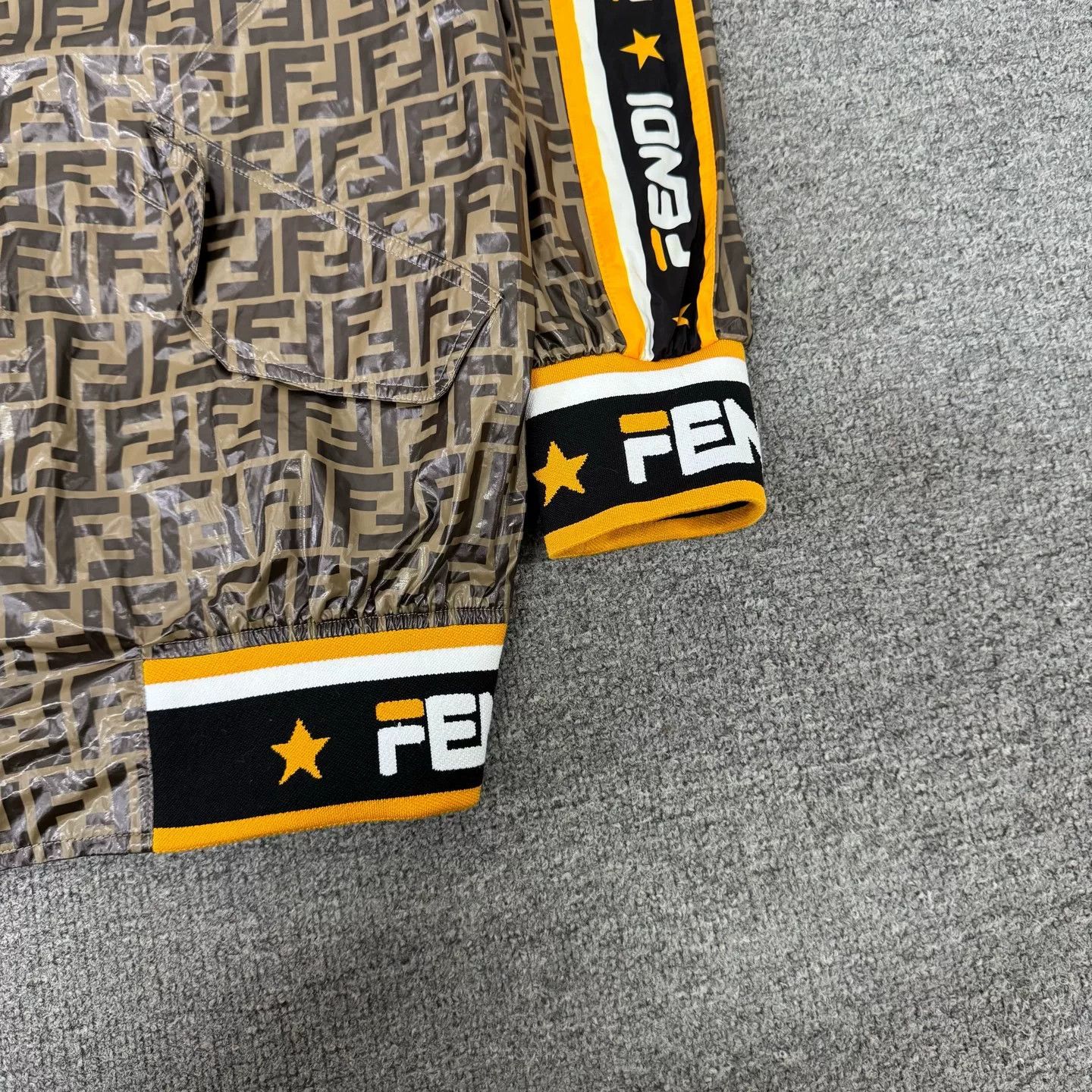 Fendi Fendi Double F Monogram Bomber Jacket Size US XXS / EU 40 - 3 Thumbnail
