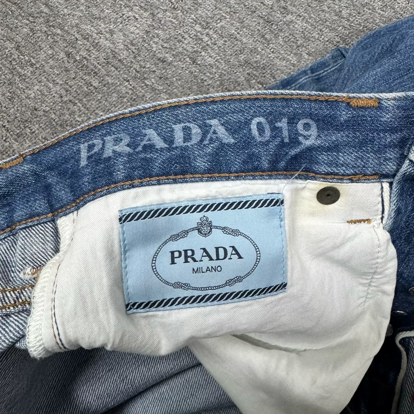Prada Prada Triangle Logo Jeans Size US 30 / EU 46 - 6 Thumbnail