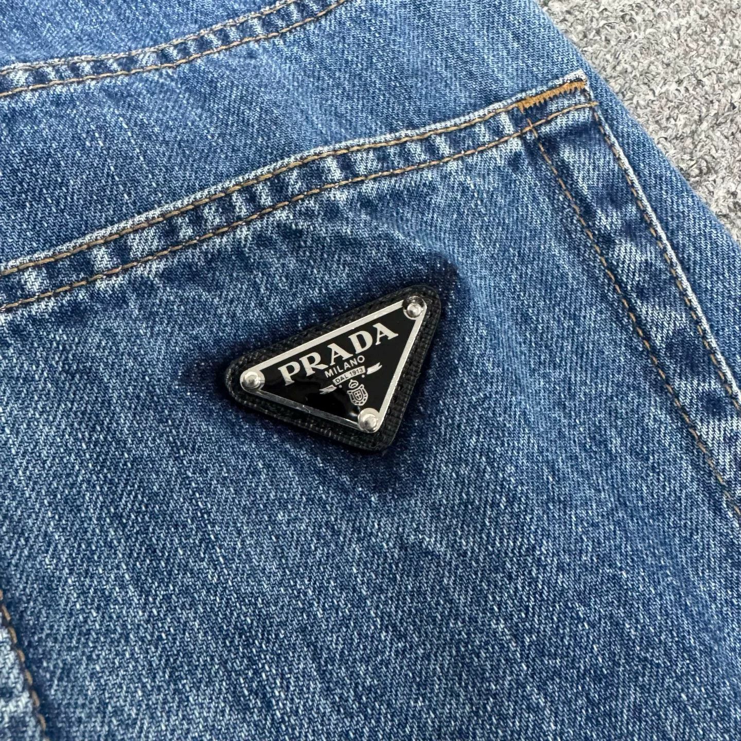 Prada Prada Triangle Logo Jeans Size US 30 / EU 46 - 7 Thumbnail