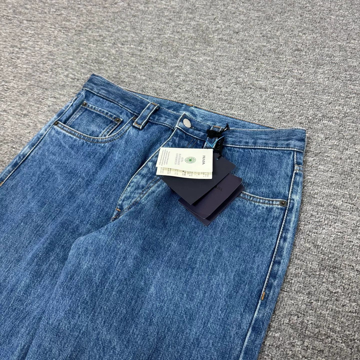 Prada Prada Triangle Logo Jeans Size US 30 / EU 46 - 3 Thumbnail