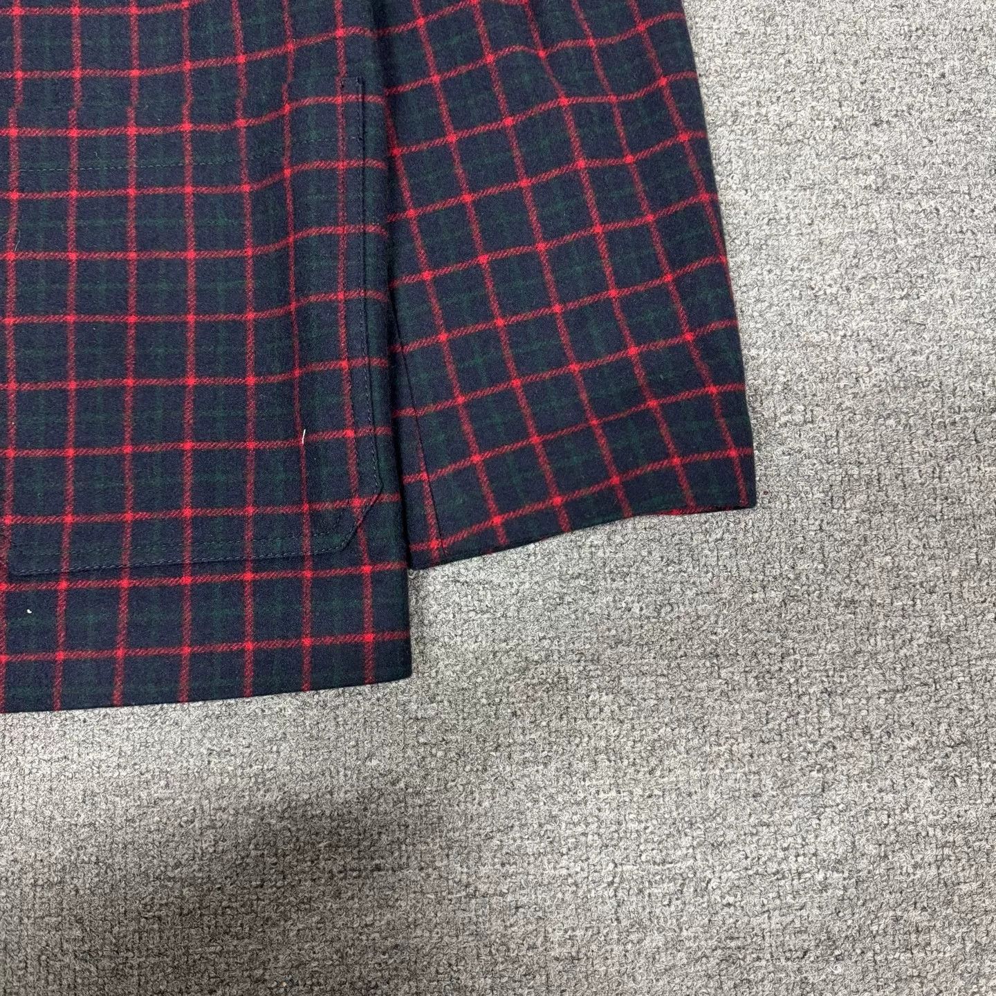Gucci Gucci Black Red Check Embroidered Logo Blazer Size US M / EU 48-50 / 2 - 3 Thumbnail