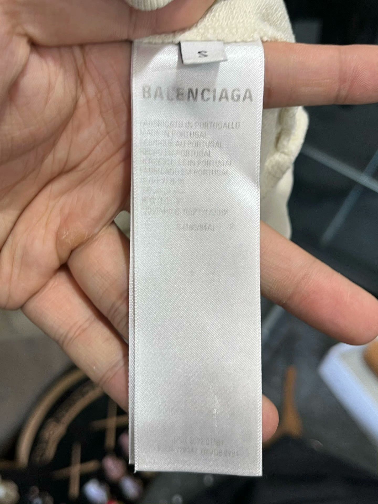 Balenciaga Balenciaga Logo Print Hoodie Size US S / EU 44-46 / 1 - 6 Thumbnail