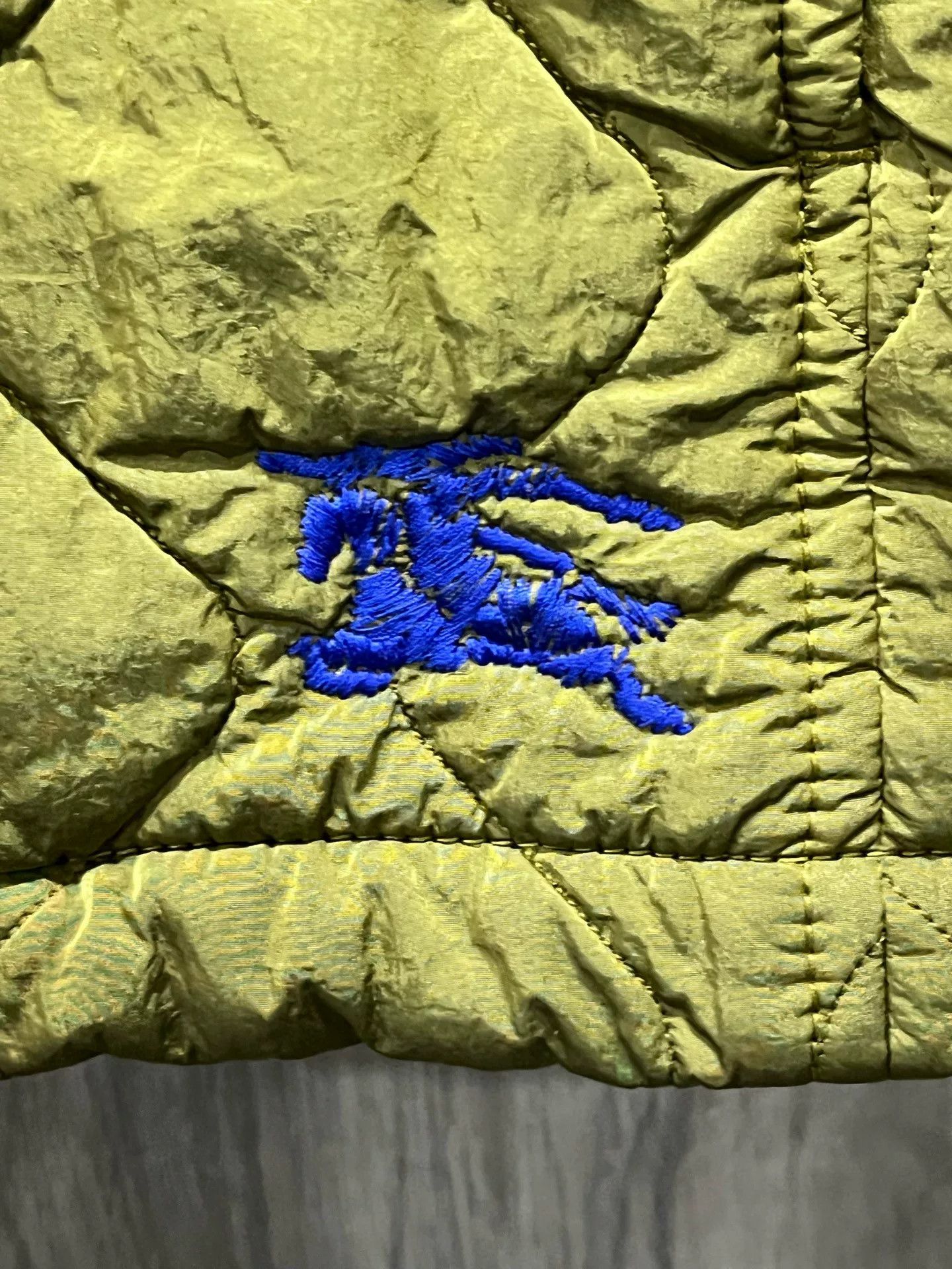Burberry Burberry SS24 Quilted Green Men's Jacket Size US L / EU 52-54 / 3 - 4 Thumbnail
