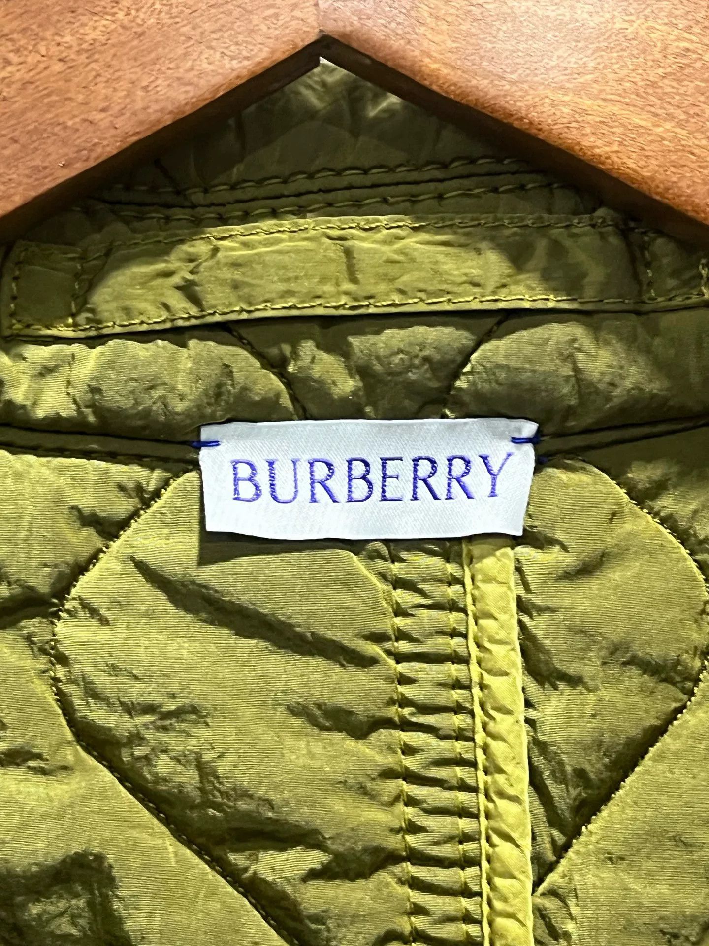 Burberry Burberry SS24 Quilted Green Men's Jacket Size US L / EU 52-54 / 3 - 5 Thumbnail