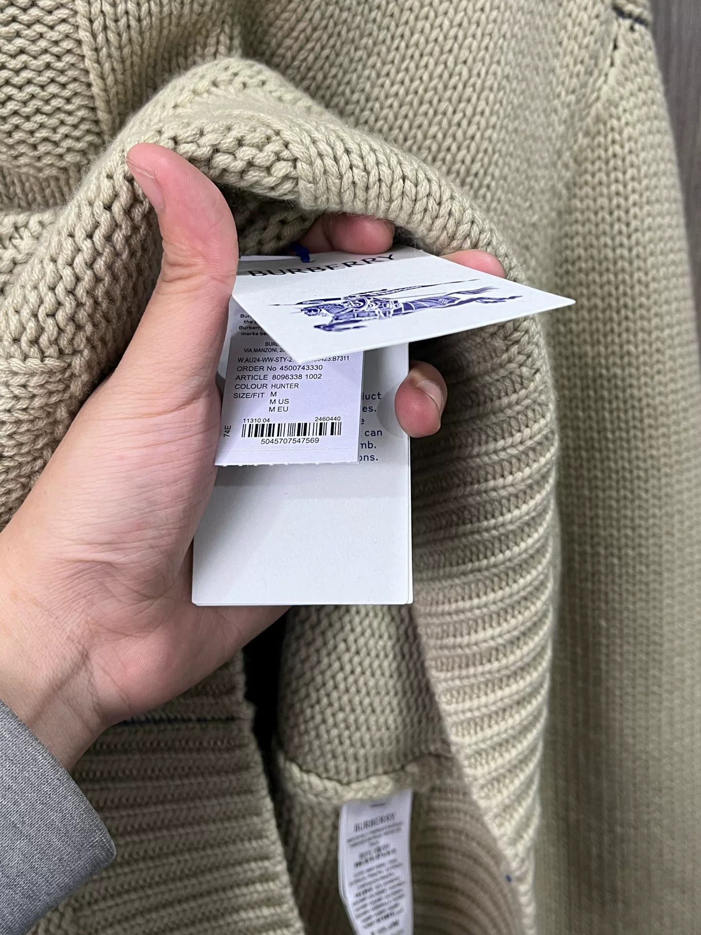Burberry Burberry Cashmere Sweater Size US M / EU 48-50 / 2 - 9 Thumbnail