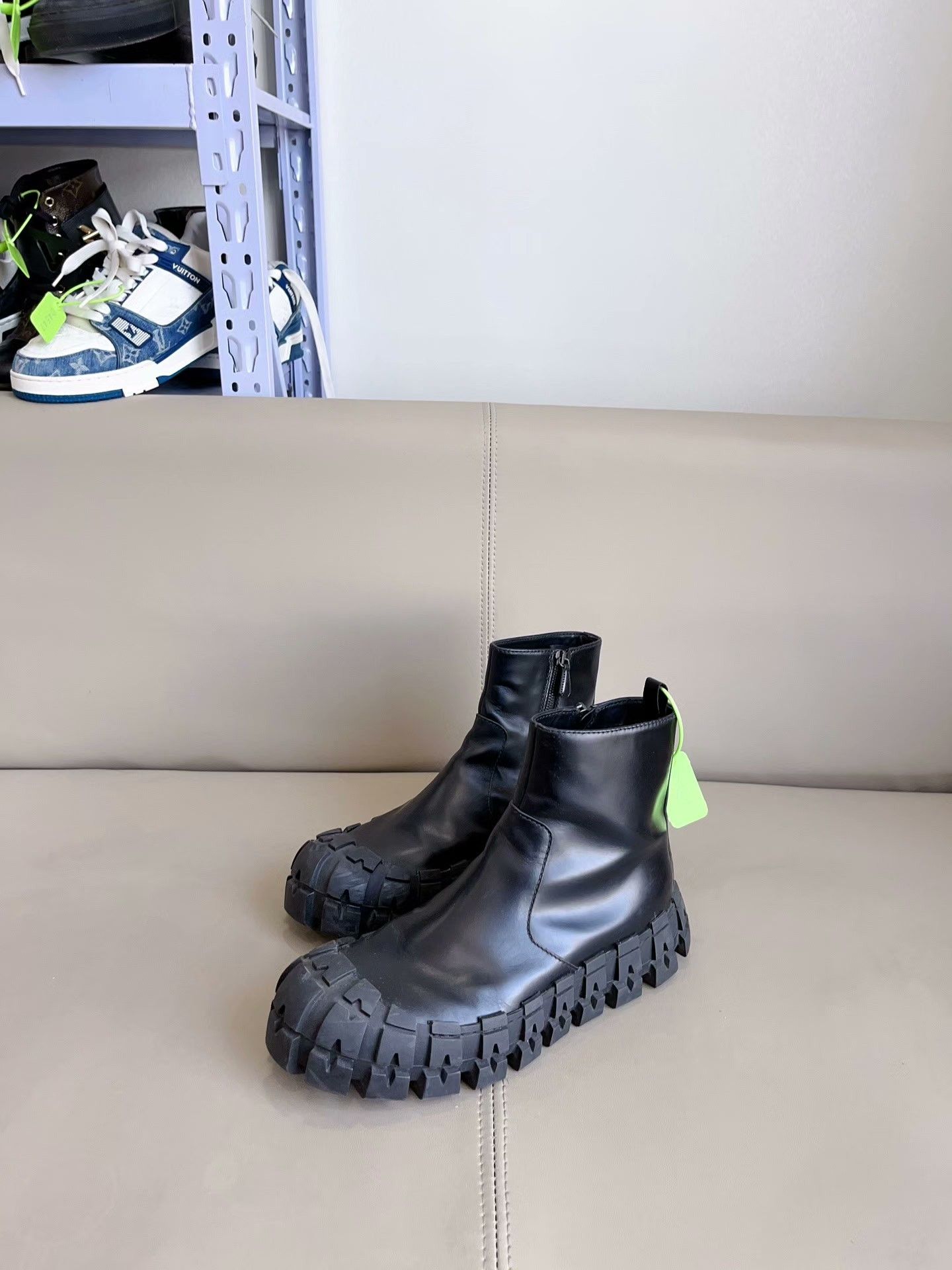 Prada Prada High-Top Tire Derby Shoes Size US 8 / EU 41 - 5 Thumbnail