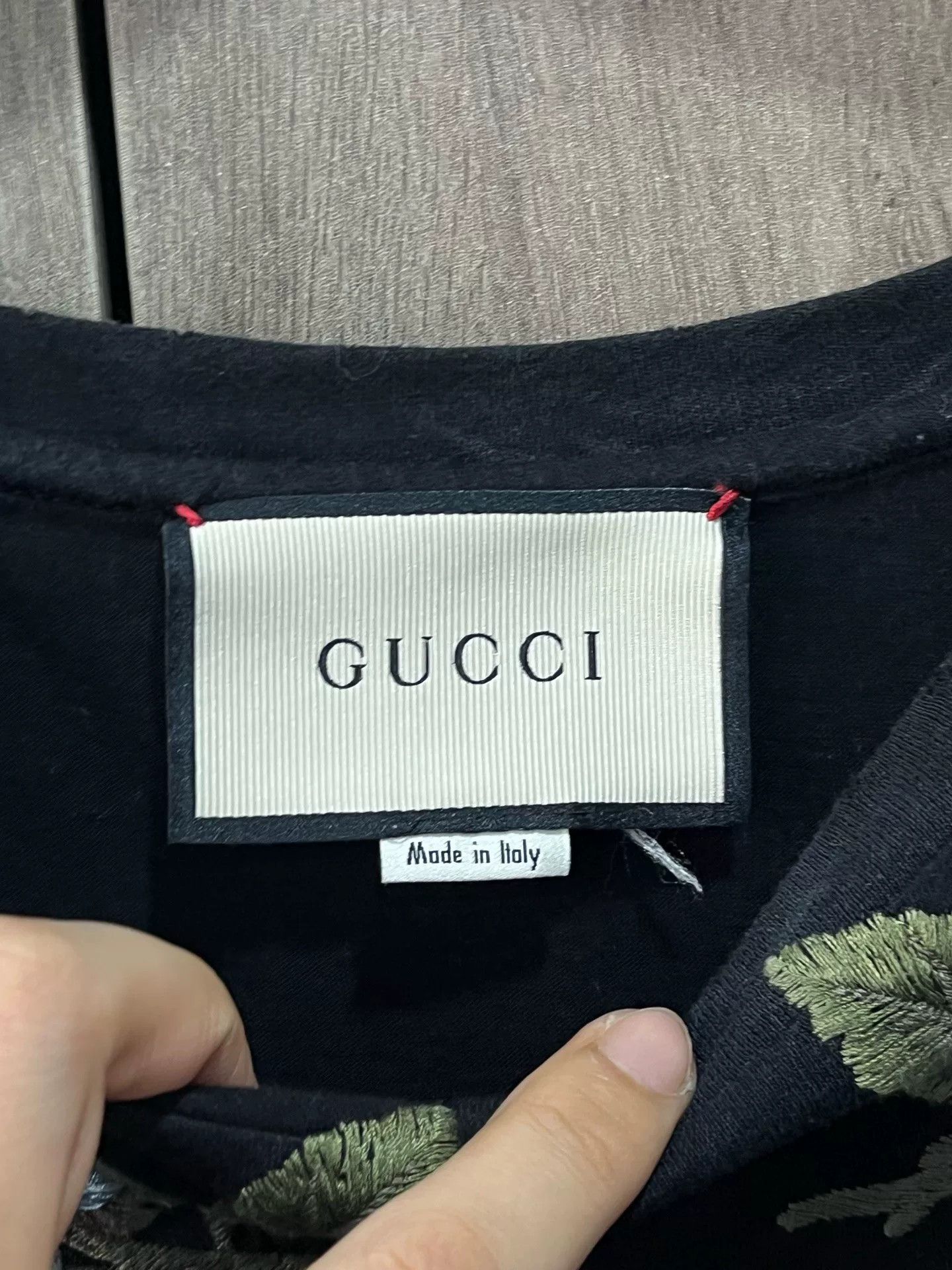 Gucci Gucci Embroidered Tie-Dye Short Sleeve Size US XL / EU 56 / 4 - 4 Thumbnail