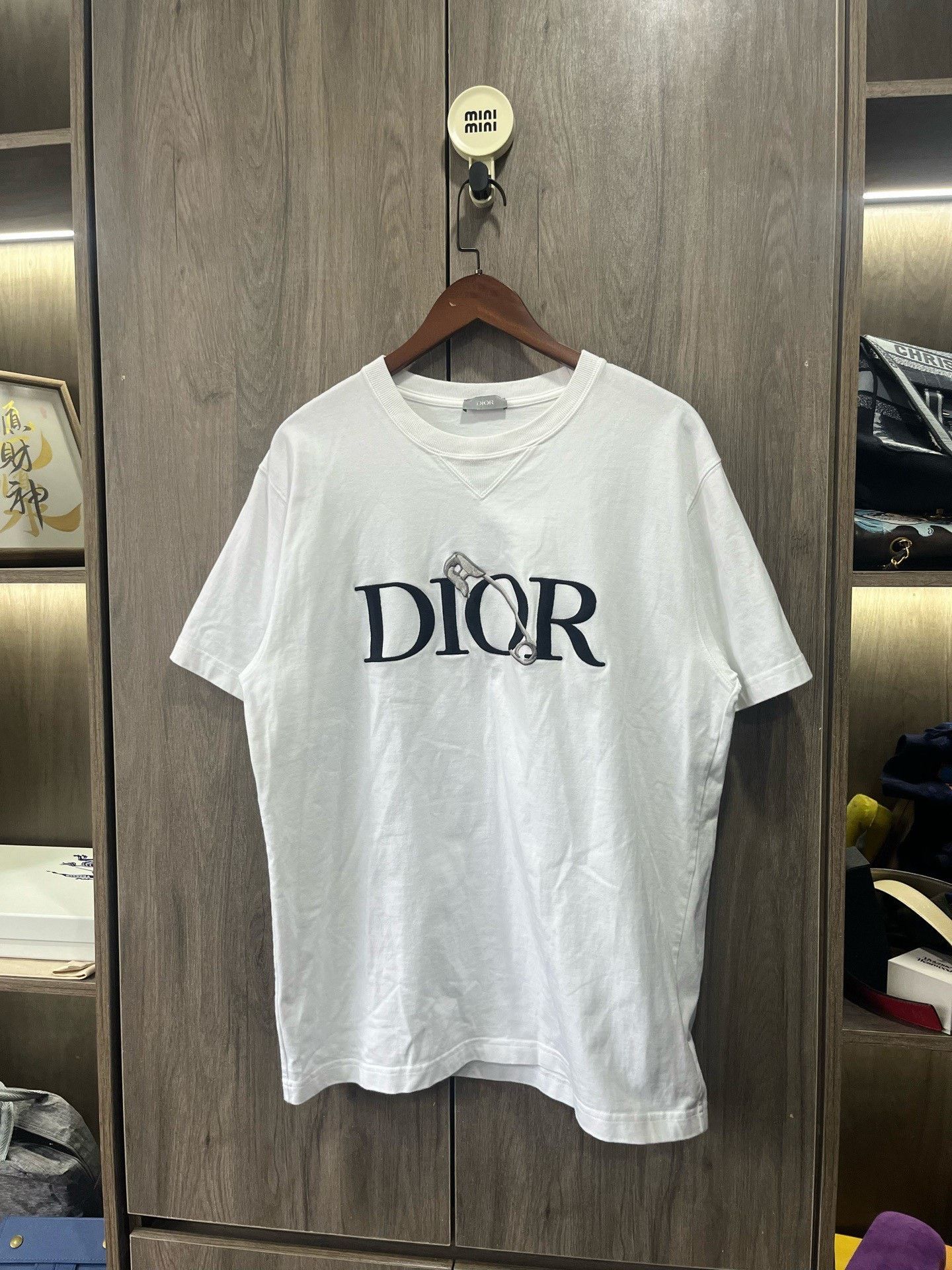 Dior DIOR Logo Embroidered Short Sleeve Size US XL / EU 56 / 4 - 3 Thumbnail