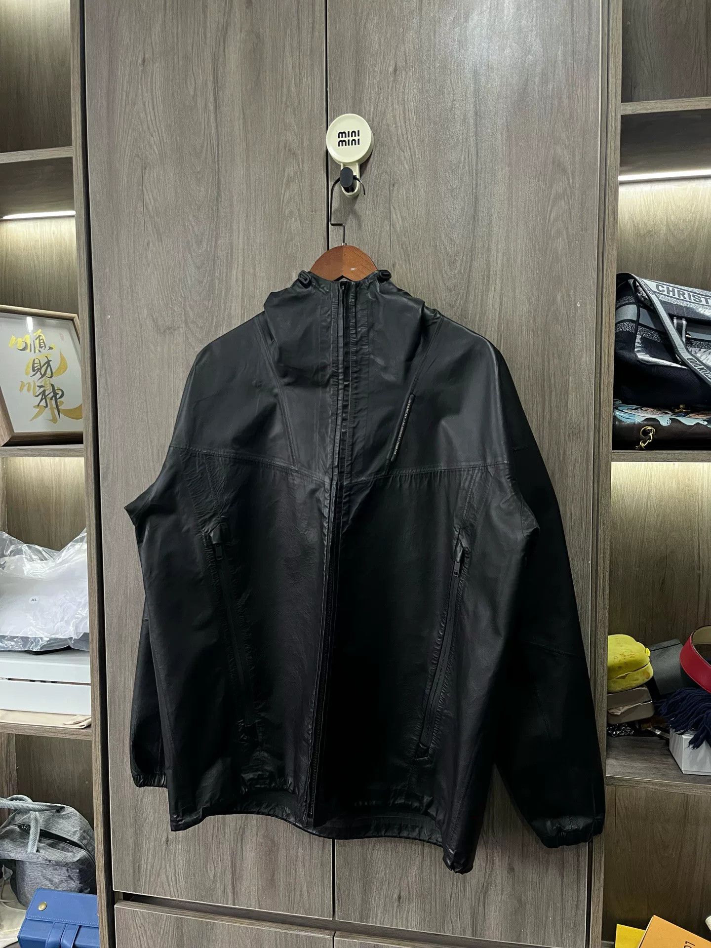 Givenchy Givenchy Hooded Leather Jacket 48 Size US M / EU 48-50 / 2 - 4 Thumbnail