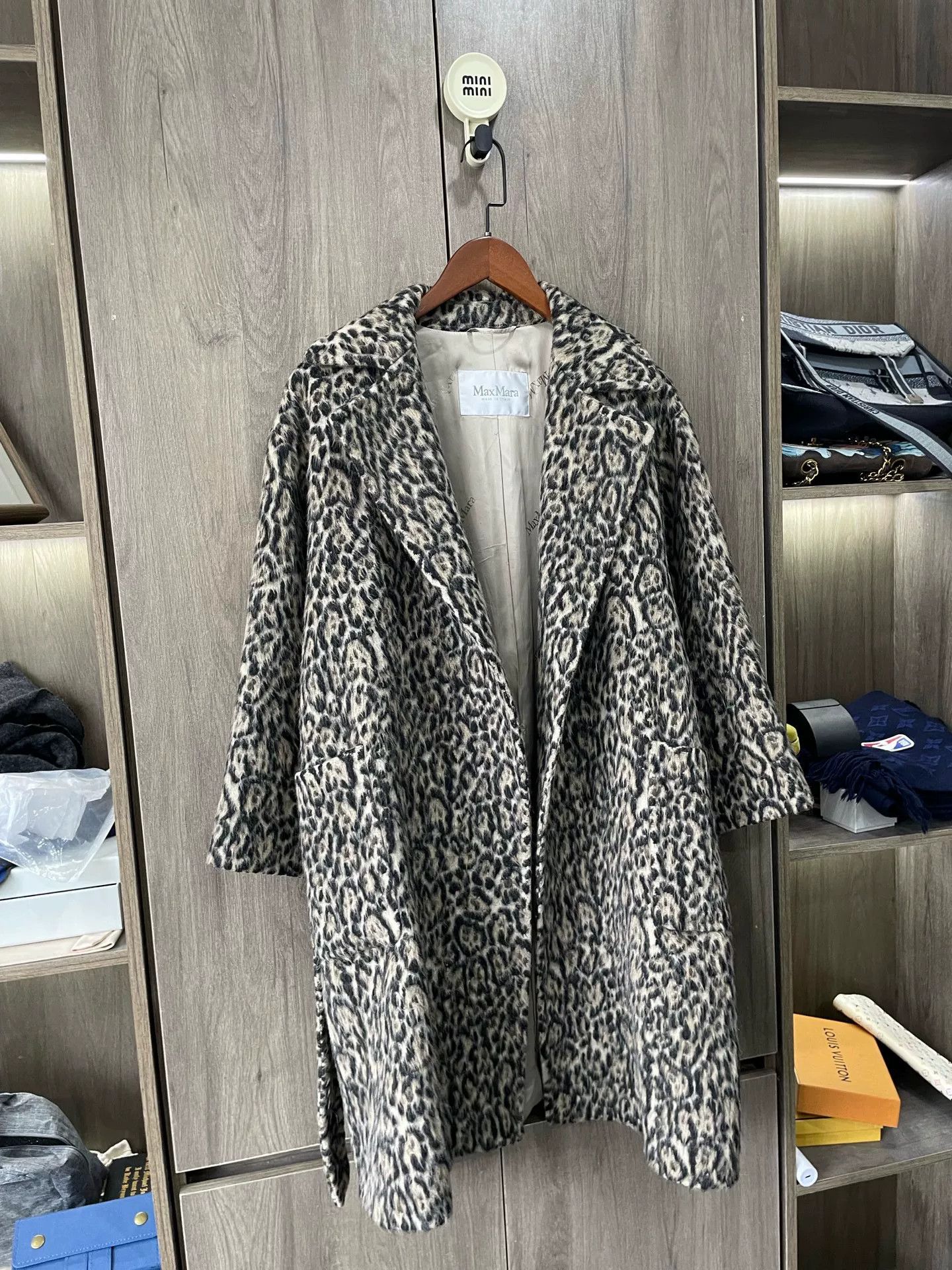 Max Mara MaxMara Leopard Print Coat Size XS / US 0-2 / IT 36-38 - 9 Thumbnail
