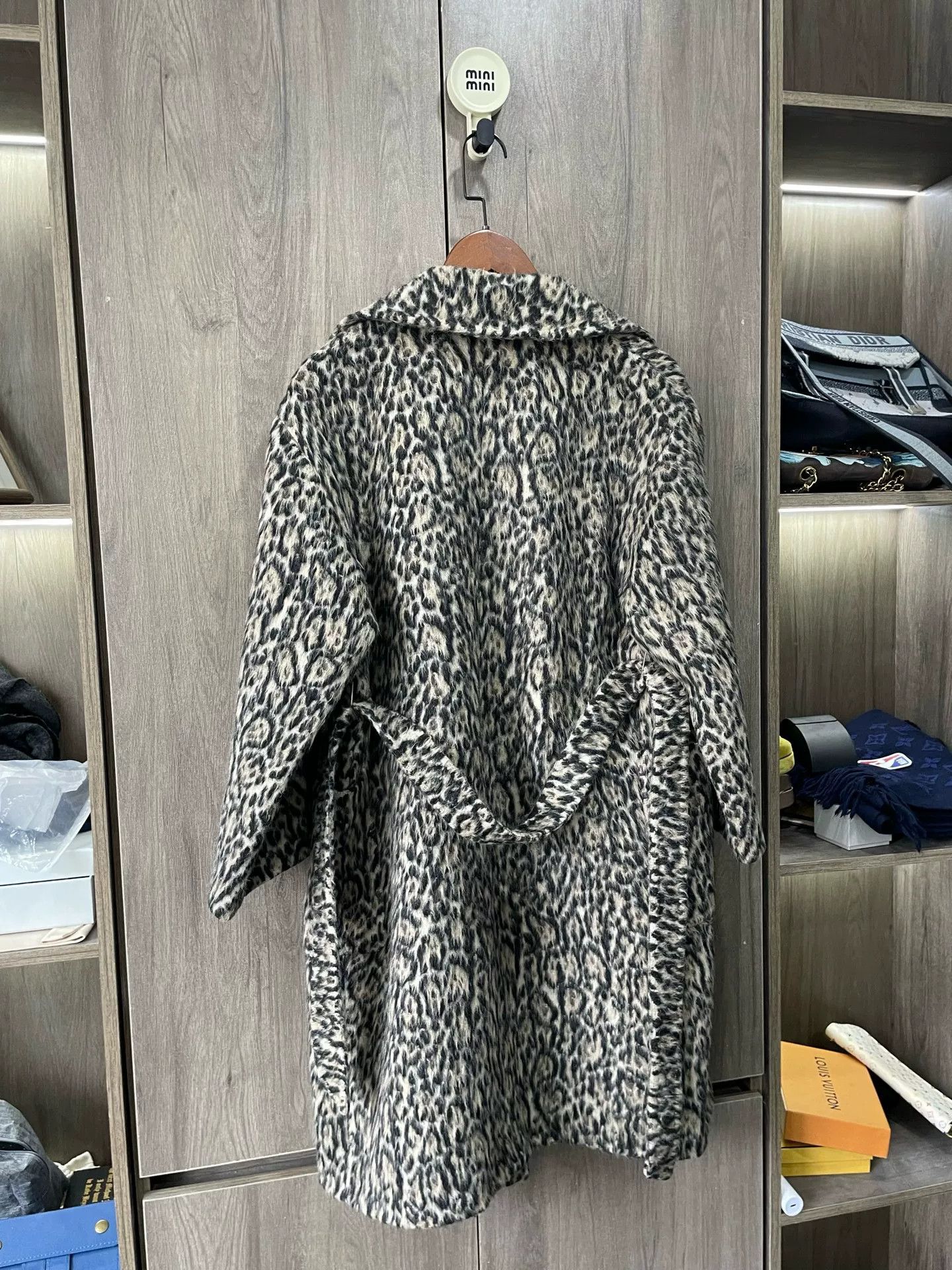 Max Mara MaxMara Leopard Print Coat Size XS / US 0-2 / IT 36-38 - 3 Thumbnail