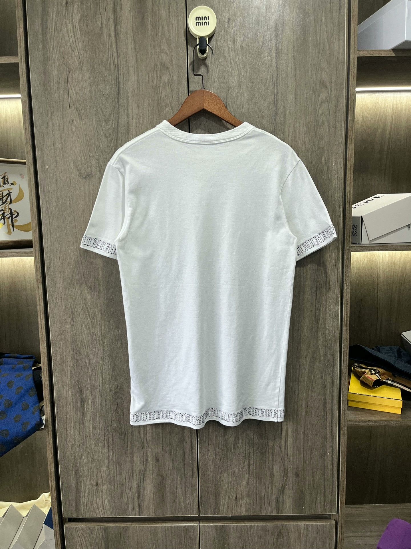 Dior Dior x Stussy Embroidered Logo Short-Sleeve Tee Size US XS / EU 42 / 0 - 3 Thumbnail