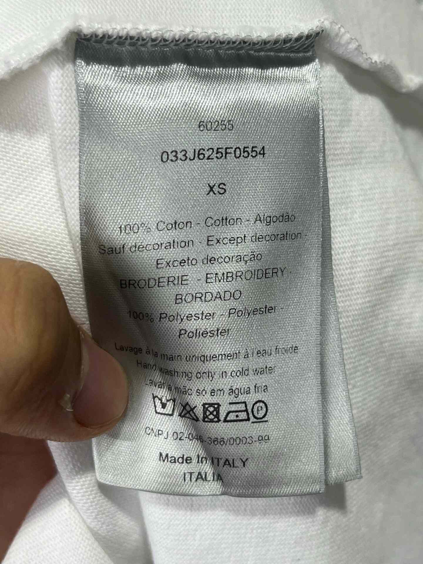 Dior Dior x Stussy Embroidered Logo Short-Sleeve Tee Size US XS / EU 42 / 0 - 5 Thumbnail