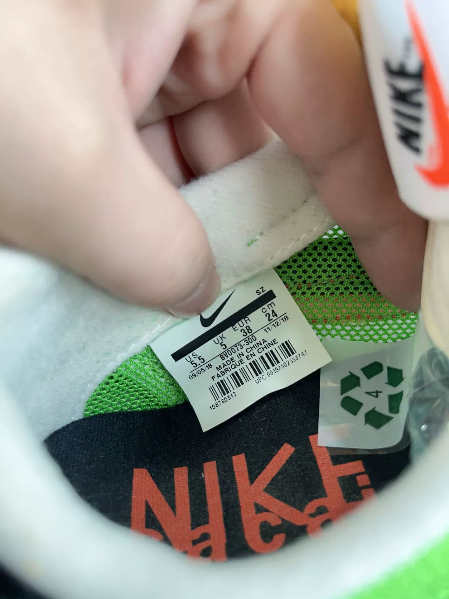 Sacai Sacai Yellow Green Shoes Size US 7 / IT 37 - 7 Thumbnail