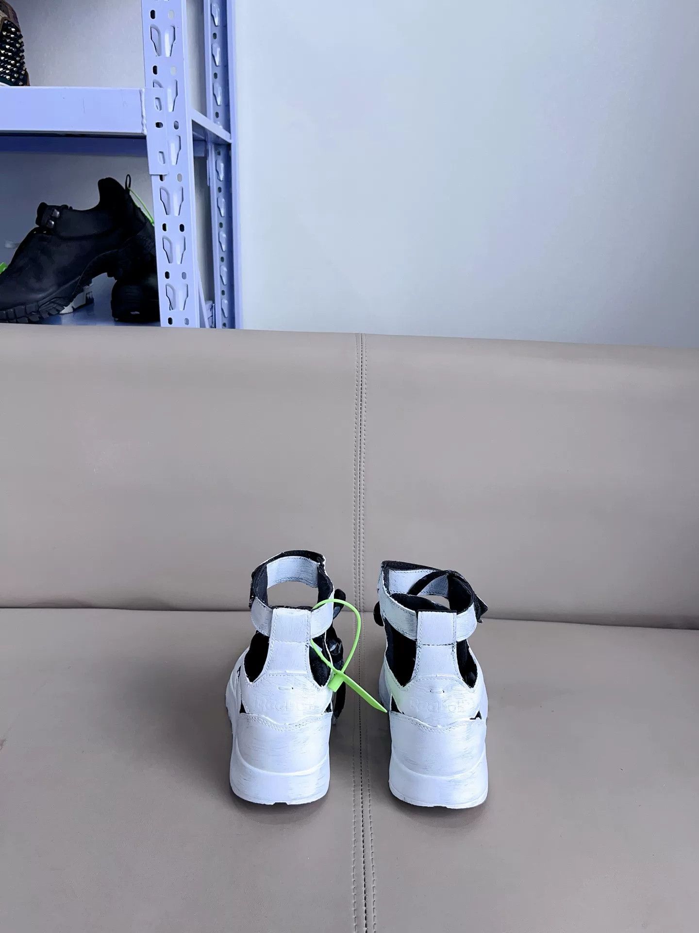 Maison Margiela Maison Margiela x Reebok Distressed High-Top Sneakers Size US 8 / EU 41 - 5 Thumbnail