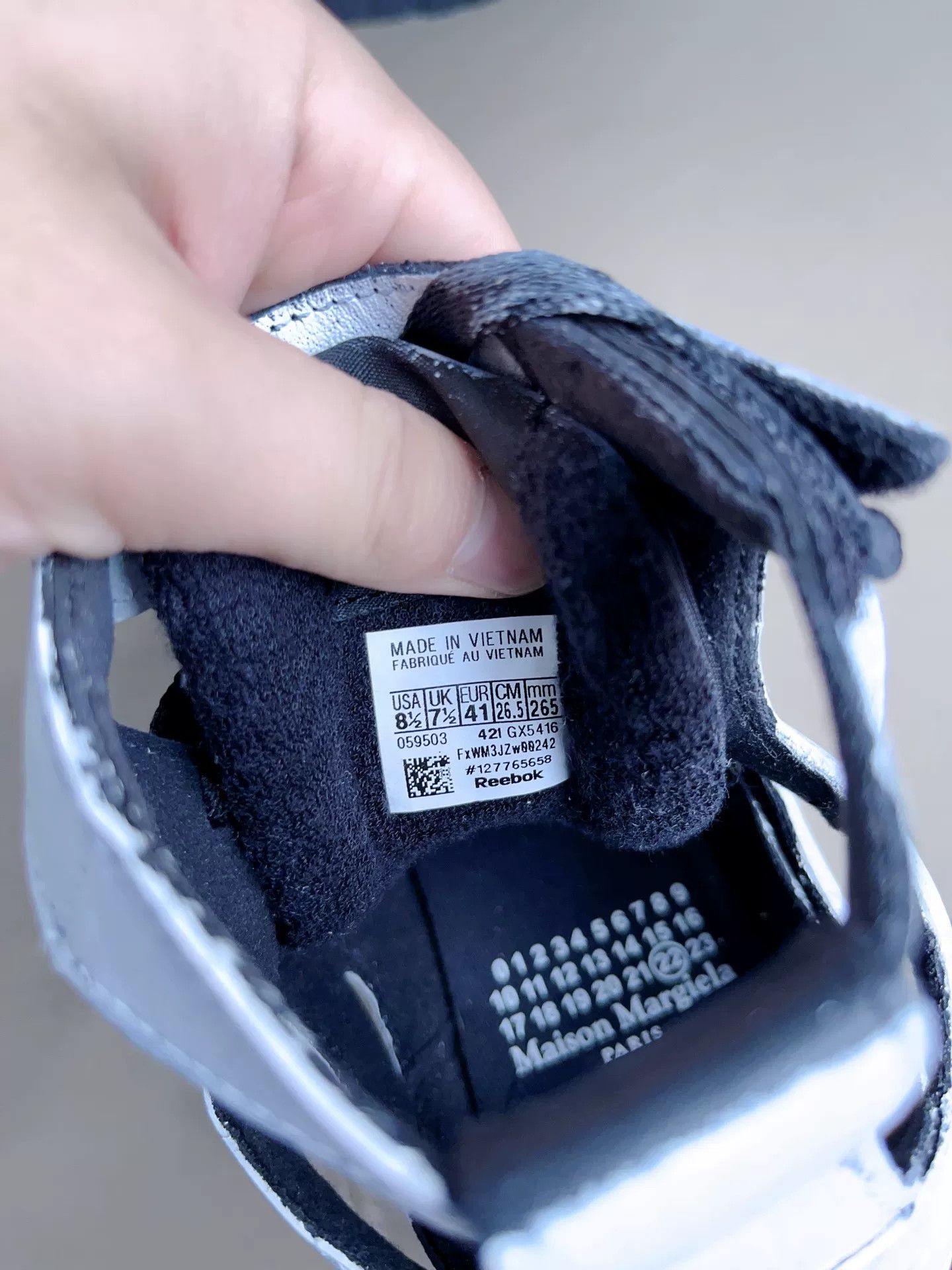 Maison Margiela Maison Margiela x Reebok Distressed High-Top Sneakers Size US 8 / EU 41 - 6 Thumbnail