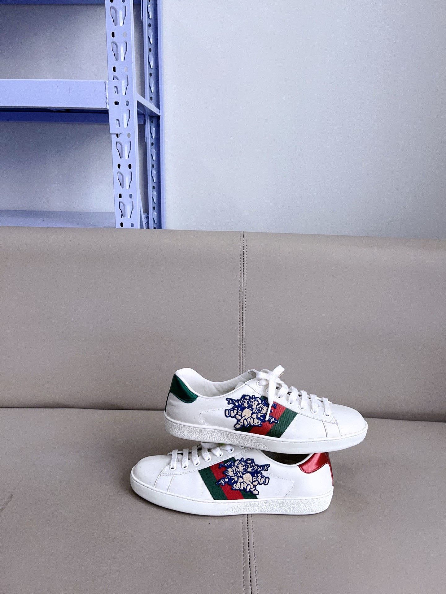 Gucci Gucci Three Little Pigs Sneakers Size 40.5 Size US 7.5 / EU 40-41 - 6 Thumbnail