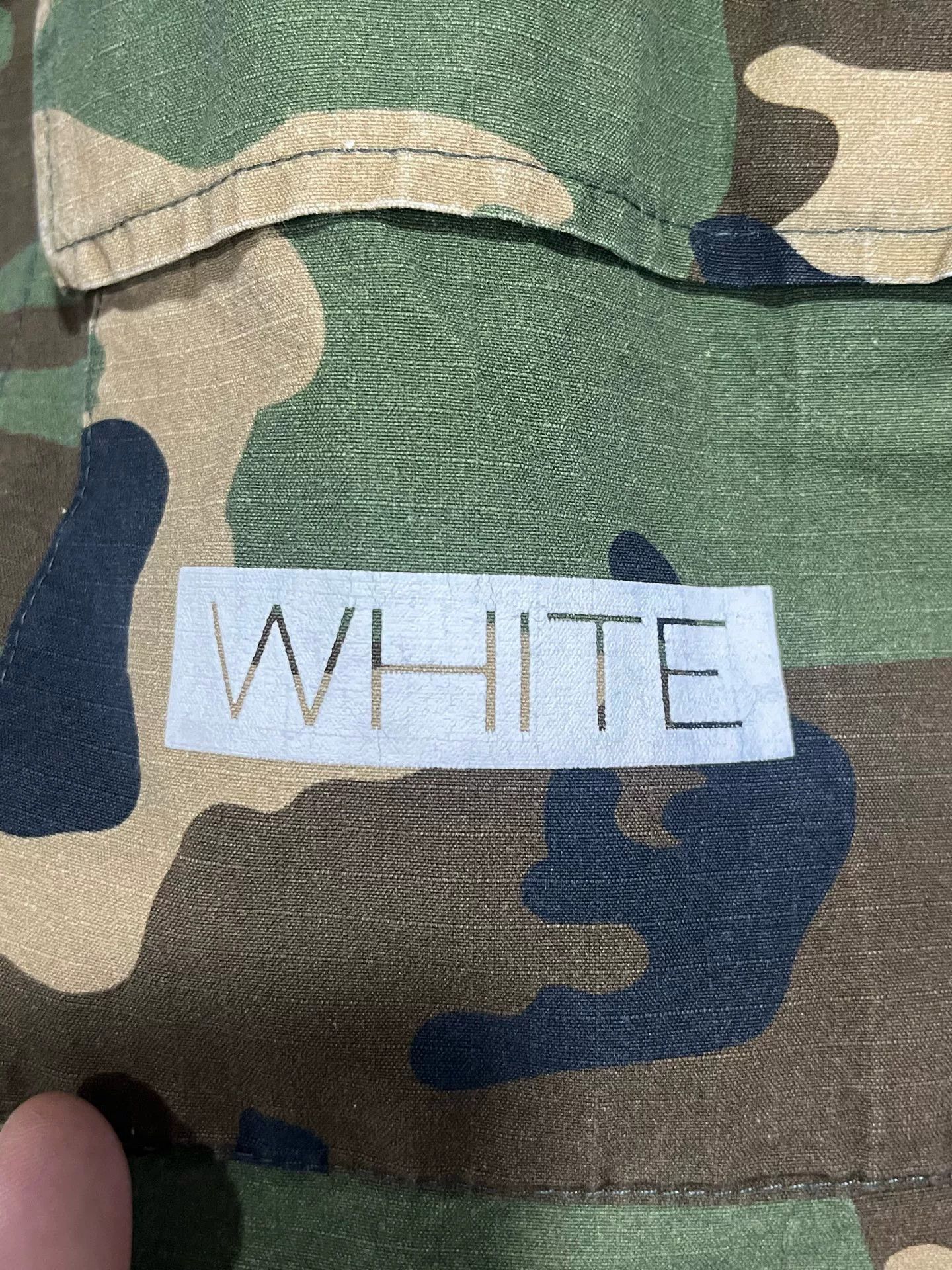 Off-White Off-White Zebra Camo Black Ribbon Jacket Size XXS / US 00 / IT 34 - 6 Thumbnail