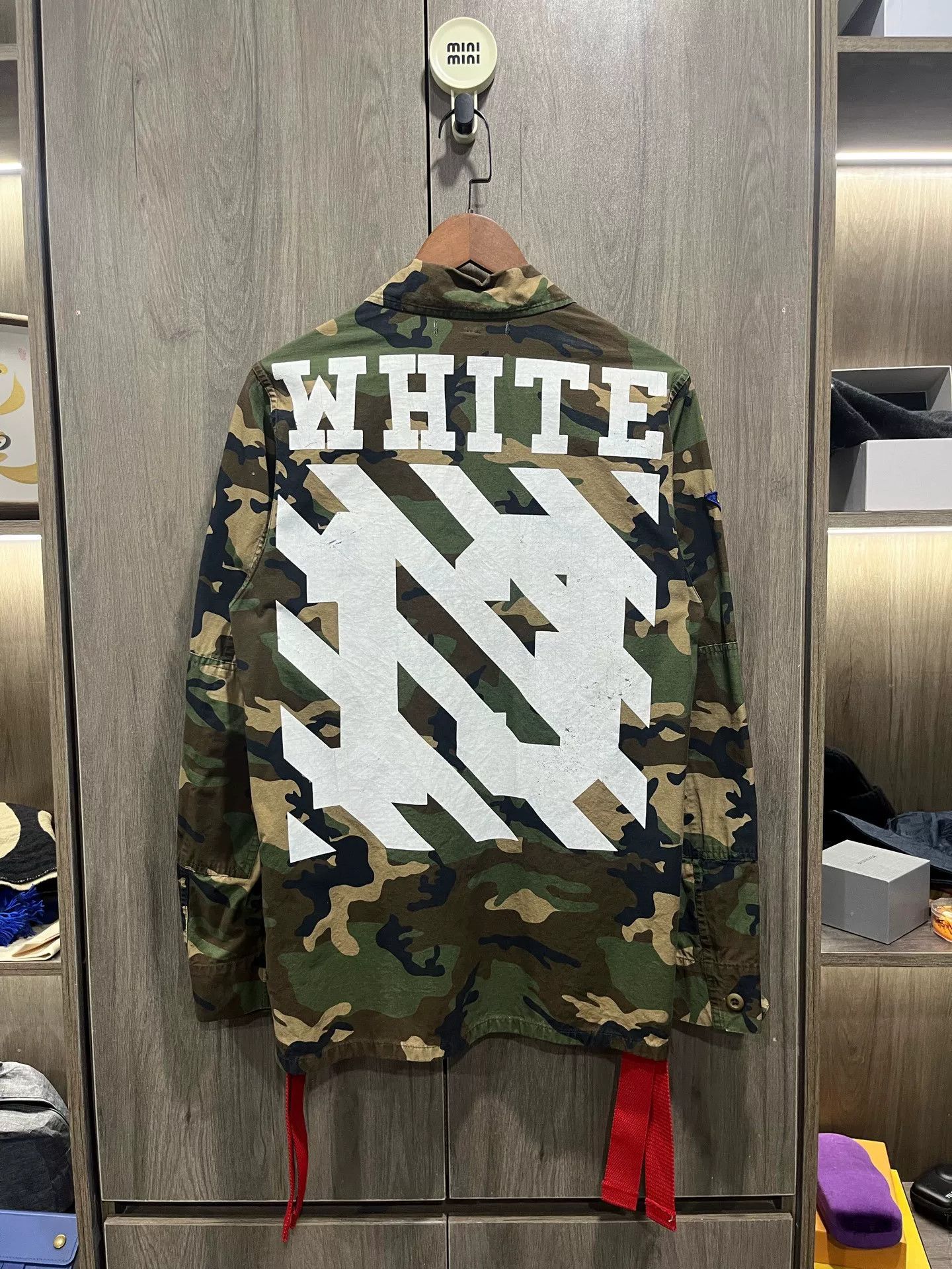 Off-White Off-White Zebra Camo Black Ribbon Jacket Size XXS / US 00 / IT 34 - 4 Thumbnail