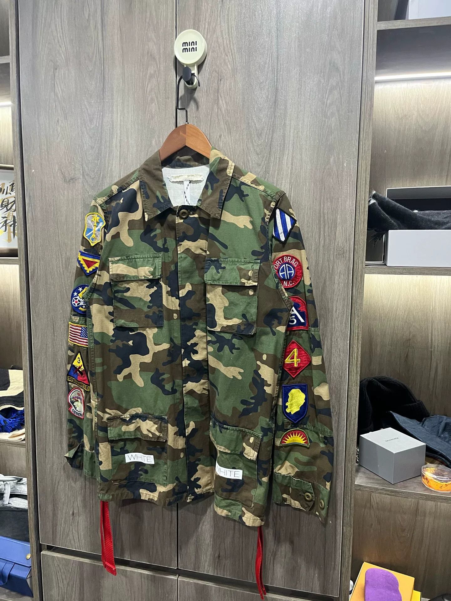 Off-White Off-White Zebra Camo Black Ribbon Jacket Size XXS / US 00 / IT 34 - 2 Thumbnail