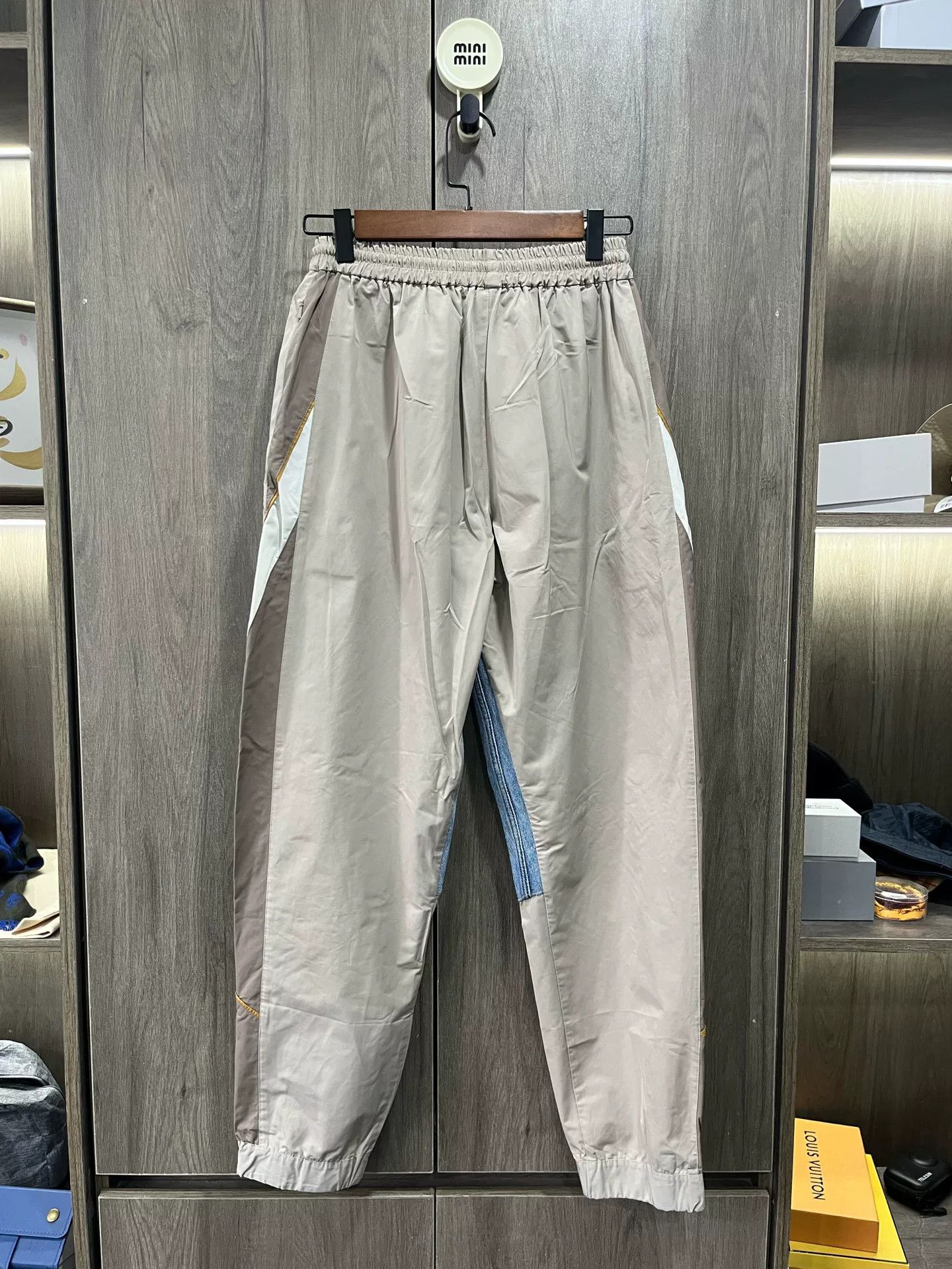 Martine Rose Martine Rose SS19 Denim Spliced Sweatpants Size US 26 / EU 42 - 4 Thumbnail