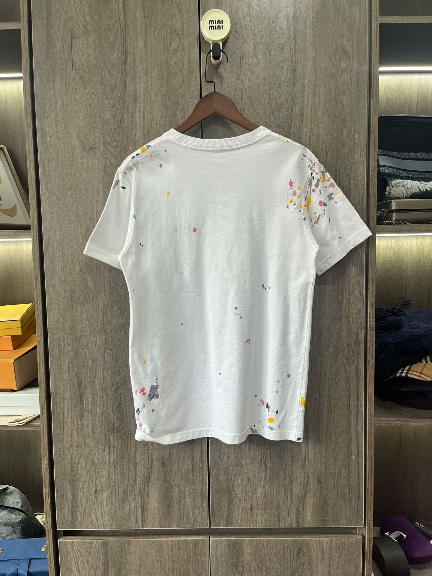 Dior Dior White Graffiti Logo Short-Sleeve Tee Size XS / US 0-2 / IT 36-38 - 2 Thumbnail