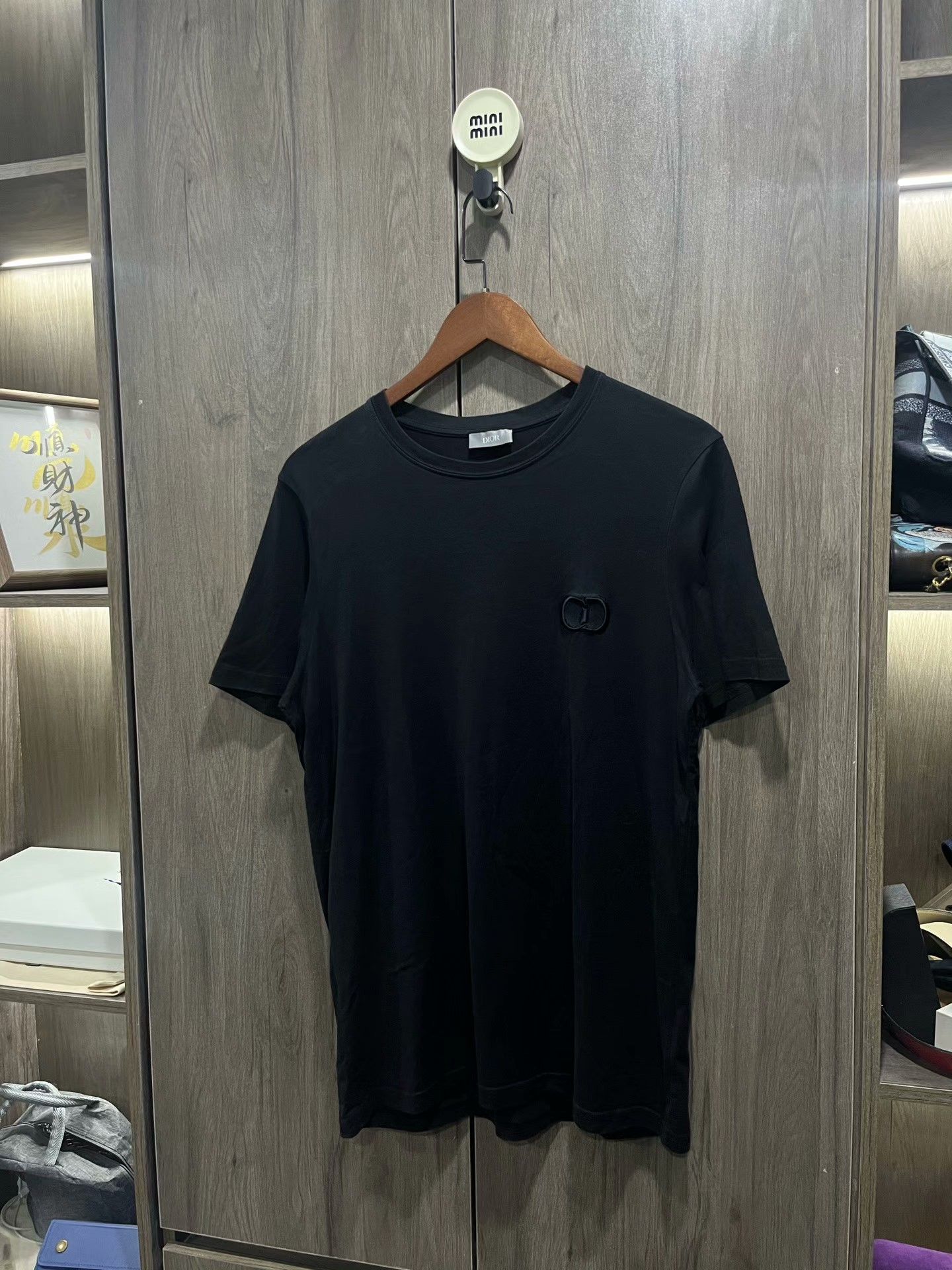 Dior Dior Black CD Embroidery Short Sleeve Size US L / EU 52-54 / 3 - 6 Thumbnail