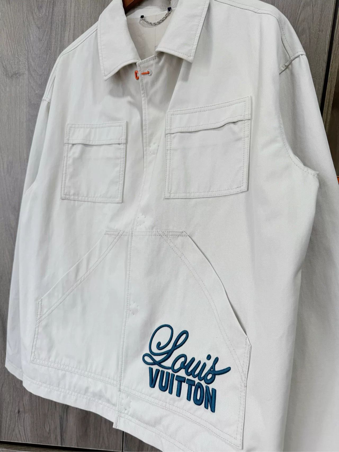 Louis Vuitton Louis Vuitton Embroidered Logo Utility Jacket Size US M / EU 48-50 / 2 - 4 Thumbnail