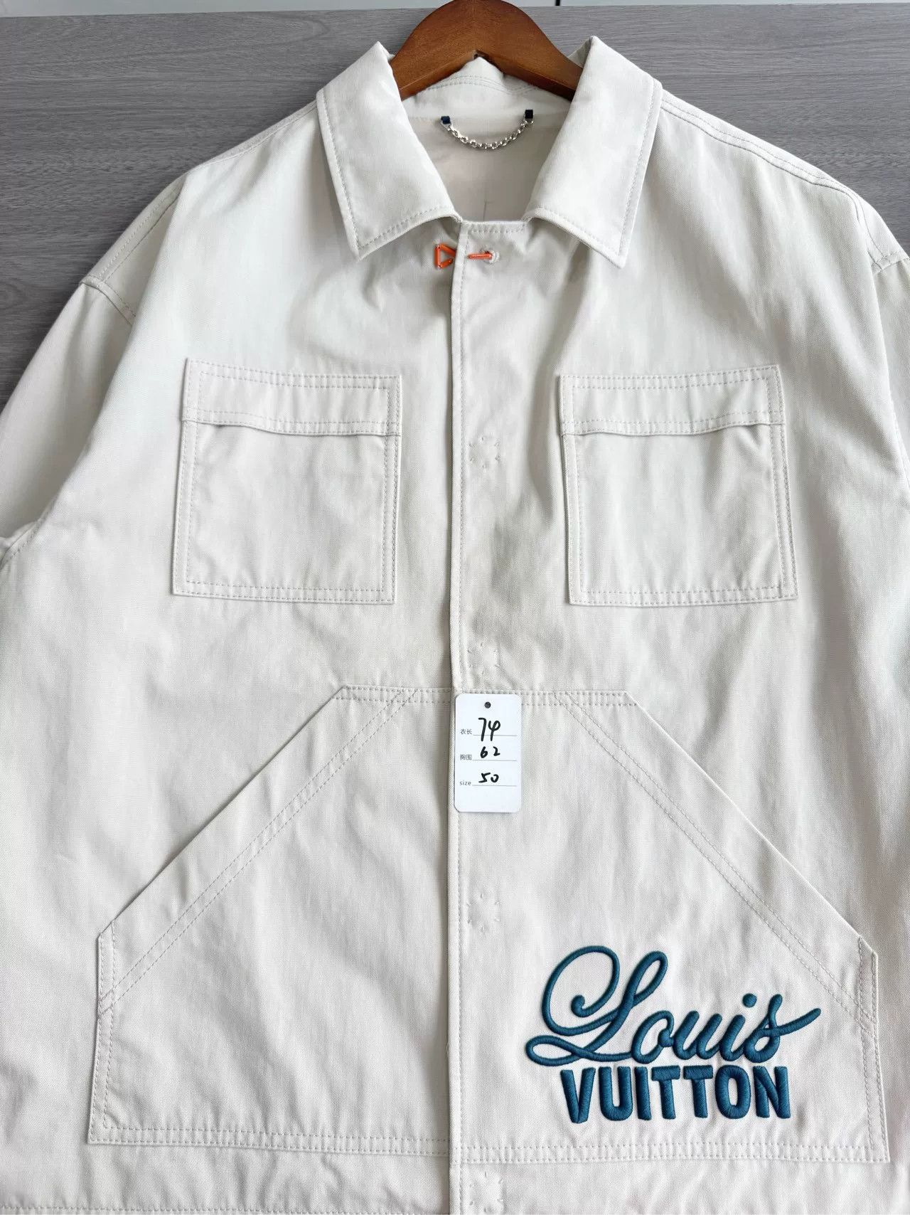 Louis Vuitton Louis Vuitton Embroidered Logo Utility Jacket Size US M / EU 48-50 / 2 - 9 Thumbnail