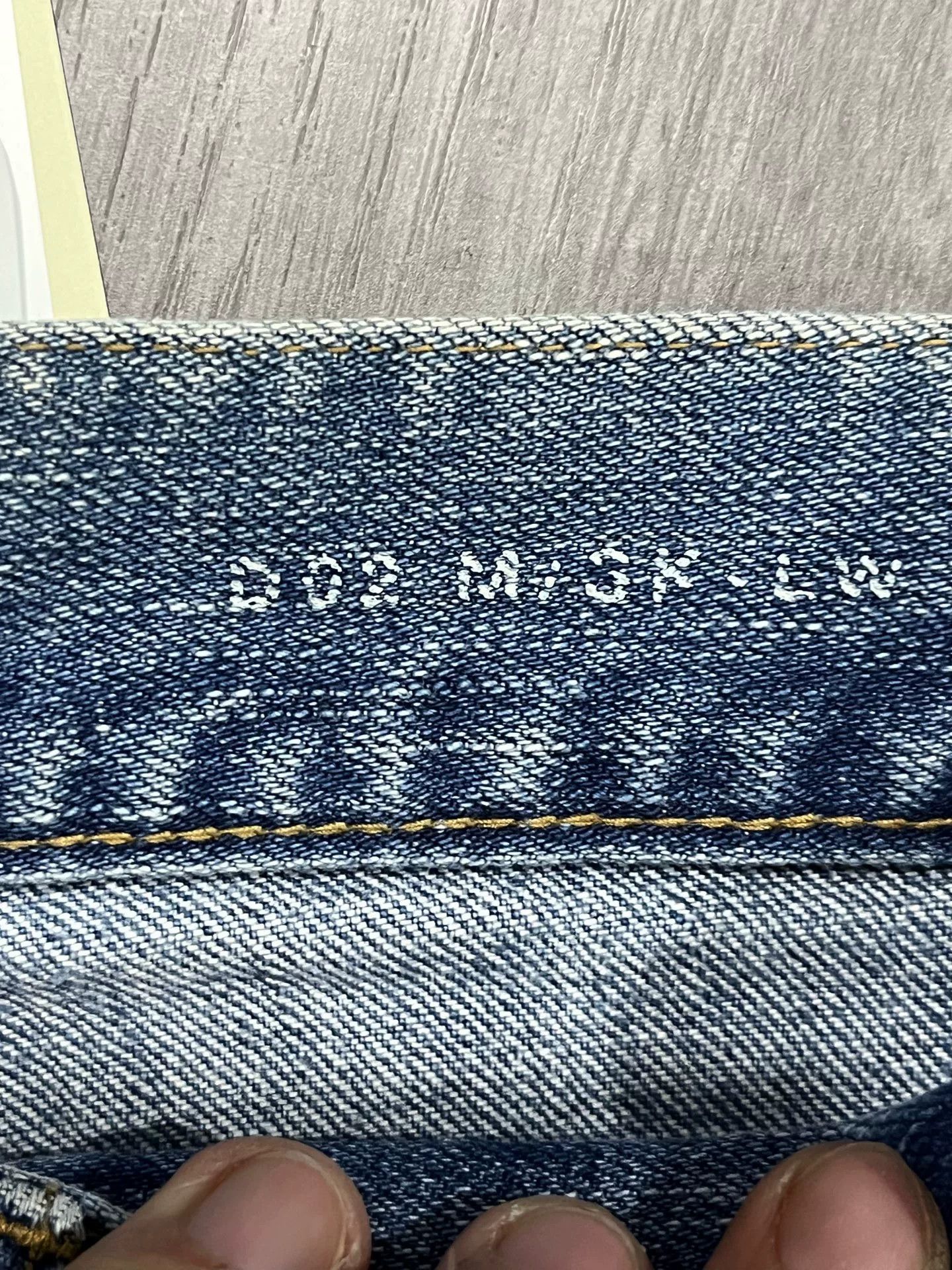 Saint Laurent Paris Saint Laurent D02 Distressed Blue Jeans Size US 32 / EU 48 - 3 Thumbnail