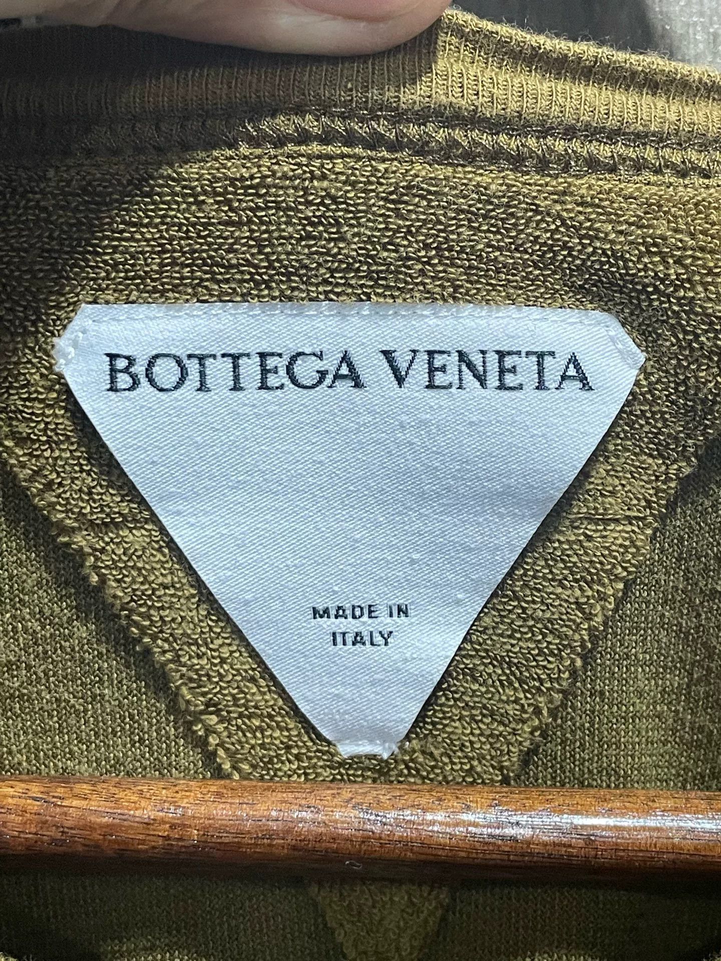 Bottega Veneta Bottega Veneta BV Triangle Logo Terry Tee Size US M / EU 48-50 / 2 - 3 Thumbnail