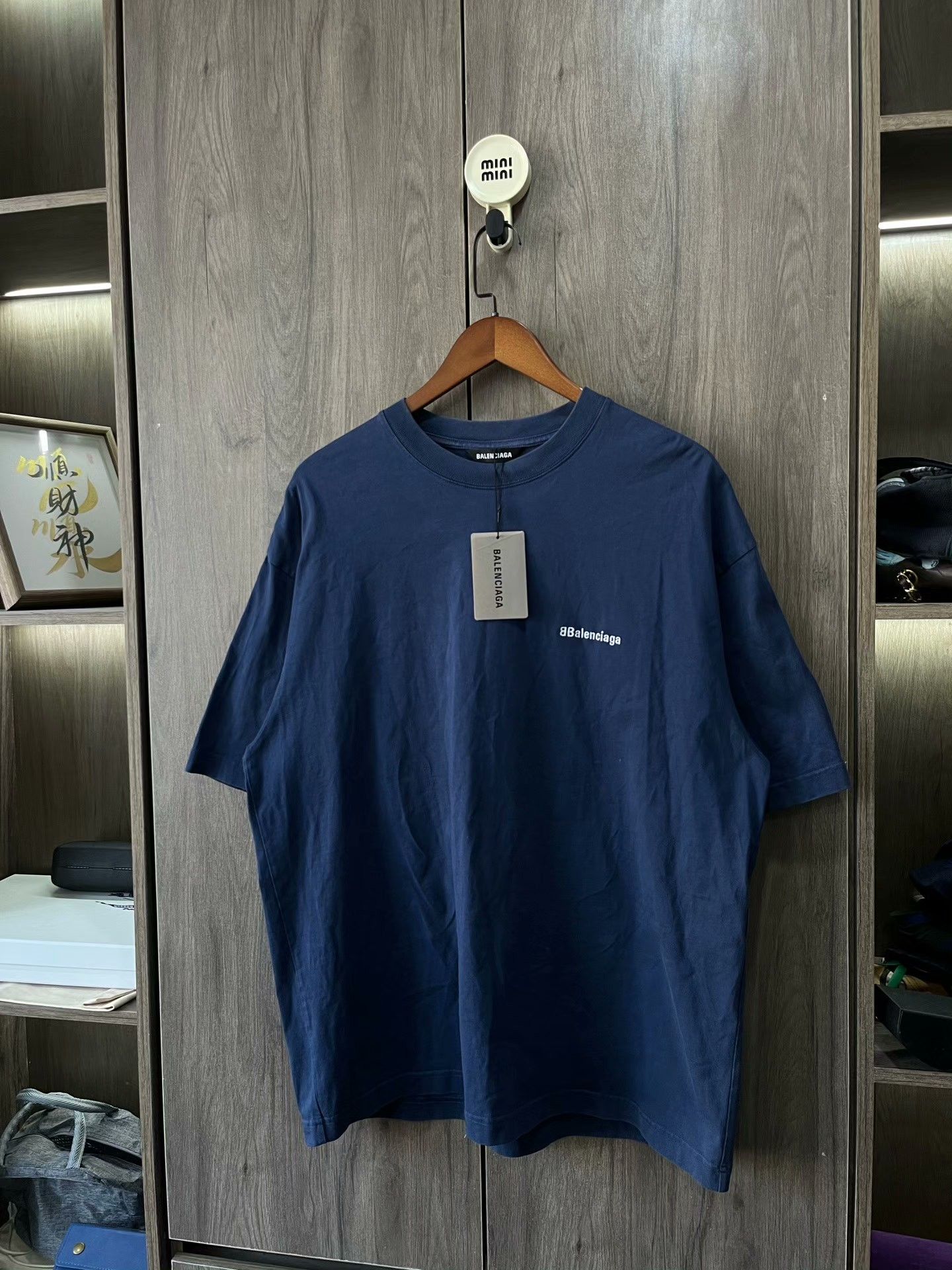 Balenciaga Balenciaga Double B Embroidery Short Sleeve Size US L / EU 52-54 / 3 - 8 Thumbnail