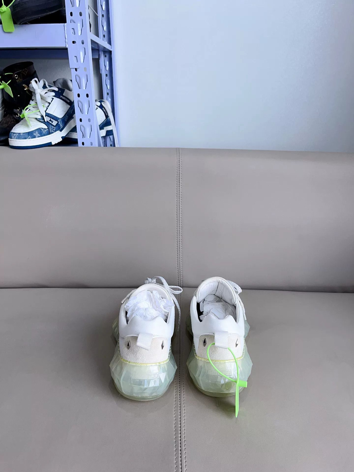 Jimmy Choo Jimmy Choo Men's Crystal Shoes Size US 8 / EU 41 - 3 Thumbnail