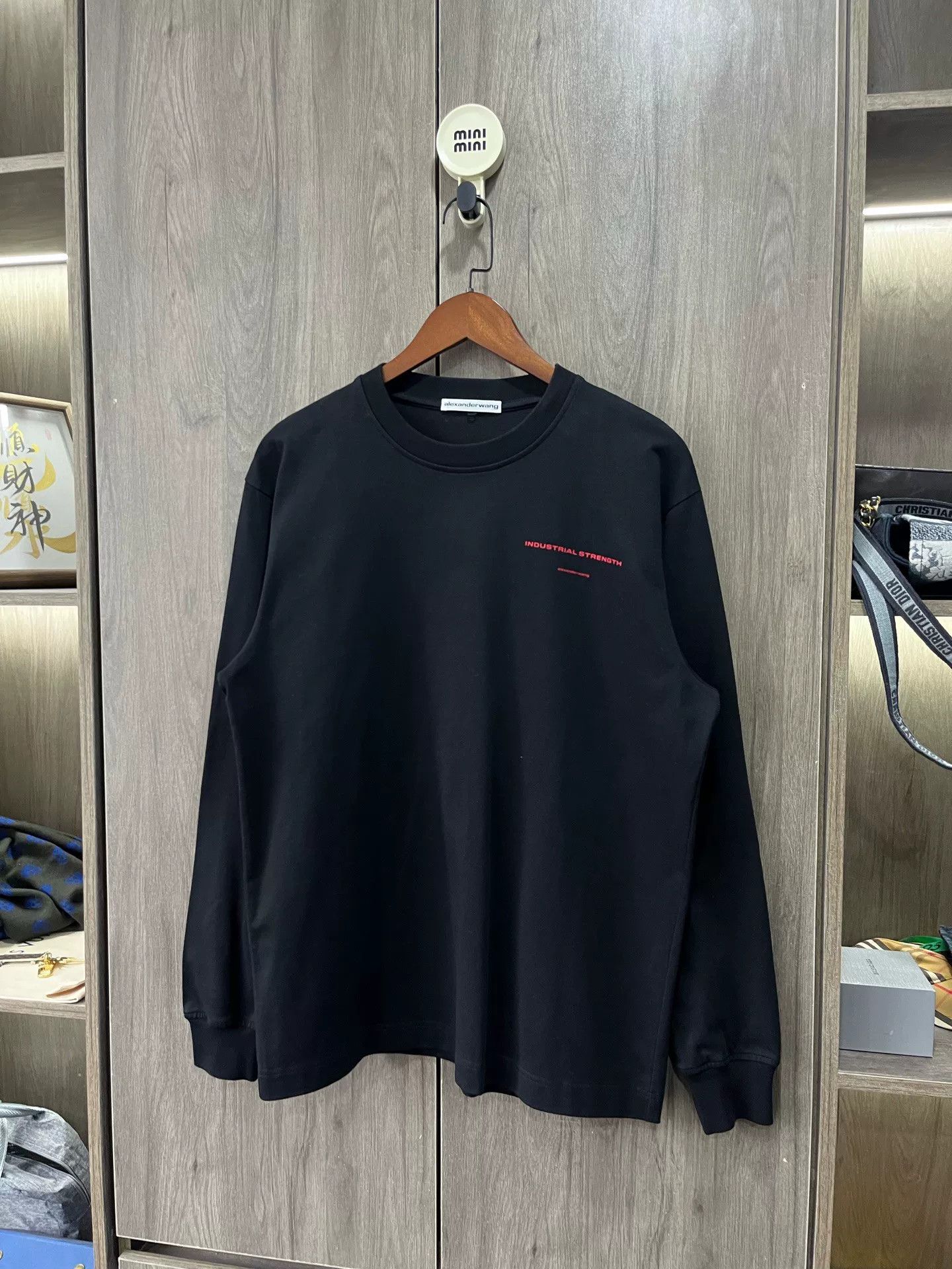 Alexander Wang Alexander Wang Men's Cotton Logo Saw Blade T-Shirt Size US S / EU 44-46 / 1 - 9 Thumbnail