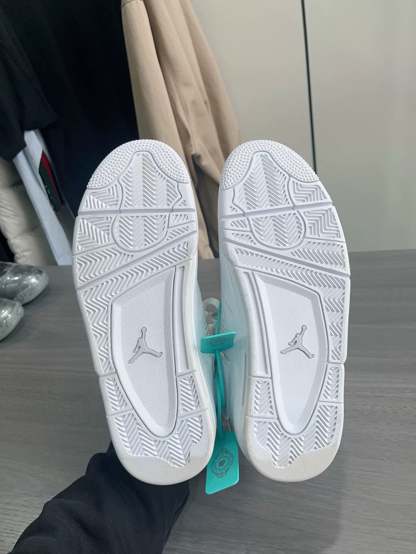 Jordan Brand Air Jordan 4 White Size 43 Size US 10 / EU 43 - 8 Thumbnail