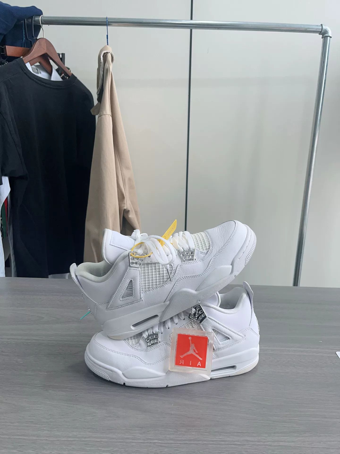 Jordan Brand Air Jordan 4 White Size 43 Size US 10 / EU 43 - 6 Thumbnail