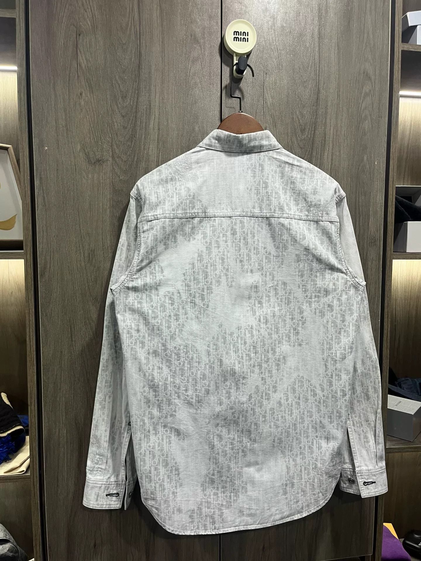 Dior Dior Monogram Distressed Shirt Size S / US 4 / IT 40 - 8 Thumbnail