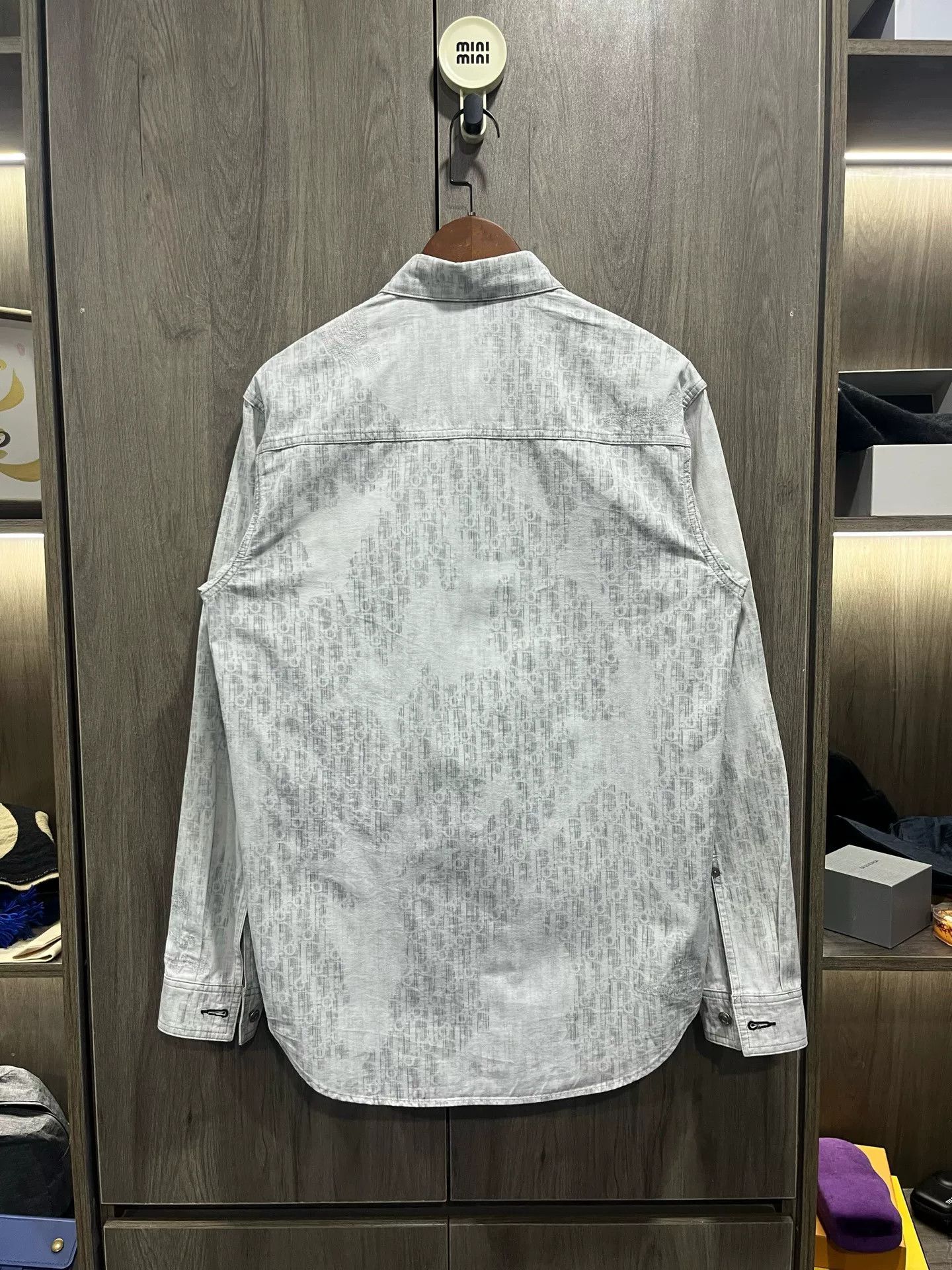 Dior Dior Monogram Distressed Shirt Size S / US 4 / IT 40 - 3 Thumbnail