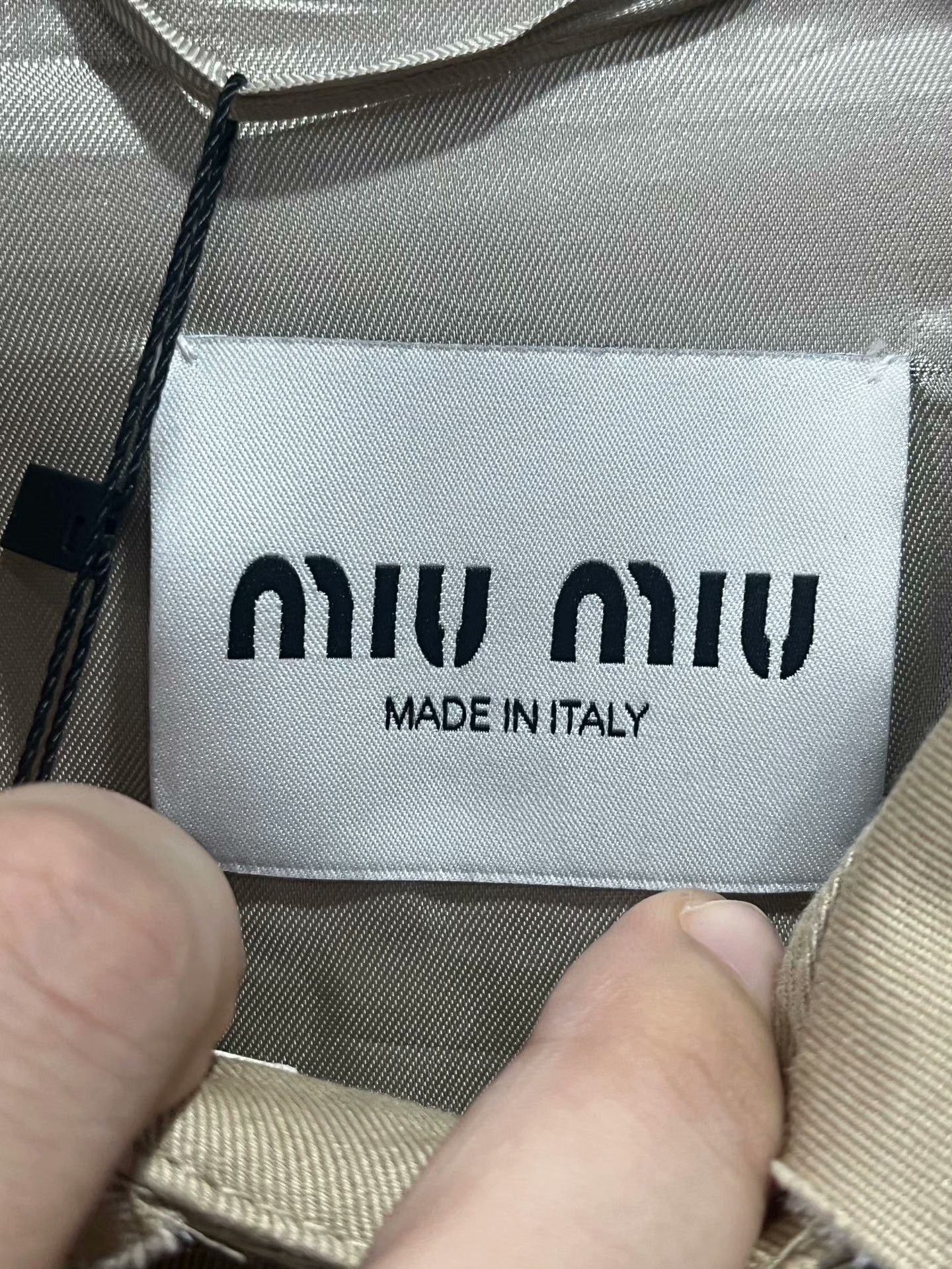 Miu Miu MIU MIU SS22 Solid Logo Zip Casual Jacket Size M / US 6-8 / IT 42-44 - 9 Thumbnail