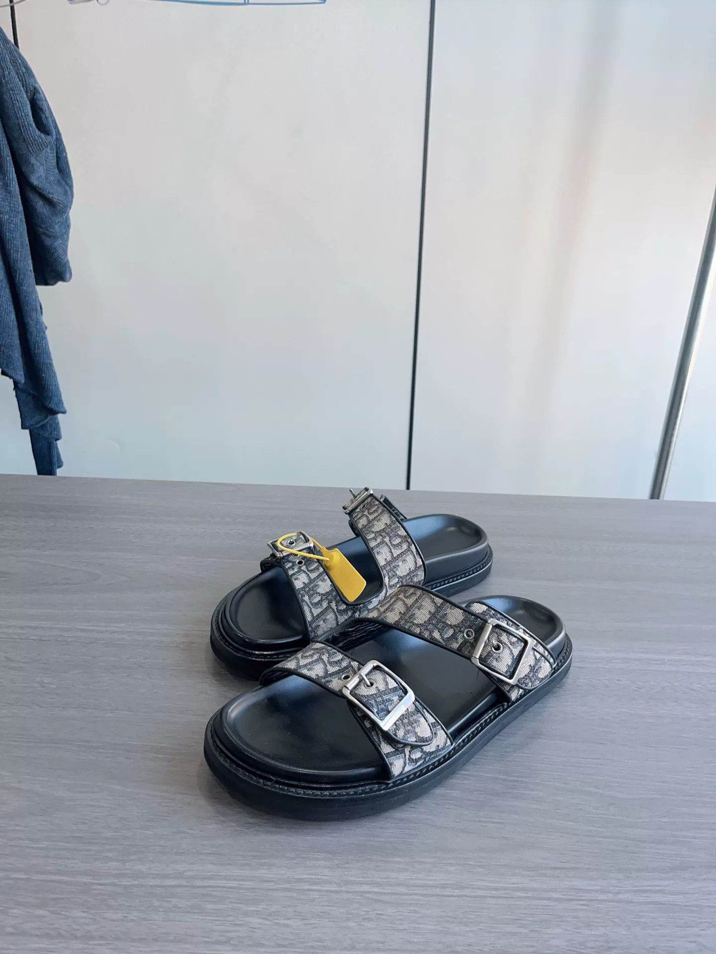 Dior Dior Printed Slide Sandals Size 40 Size US 7 / EU 40 - 2 Thumbnail