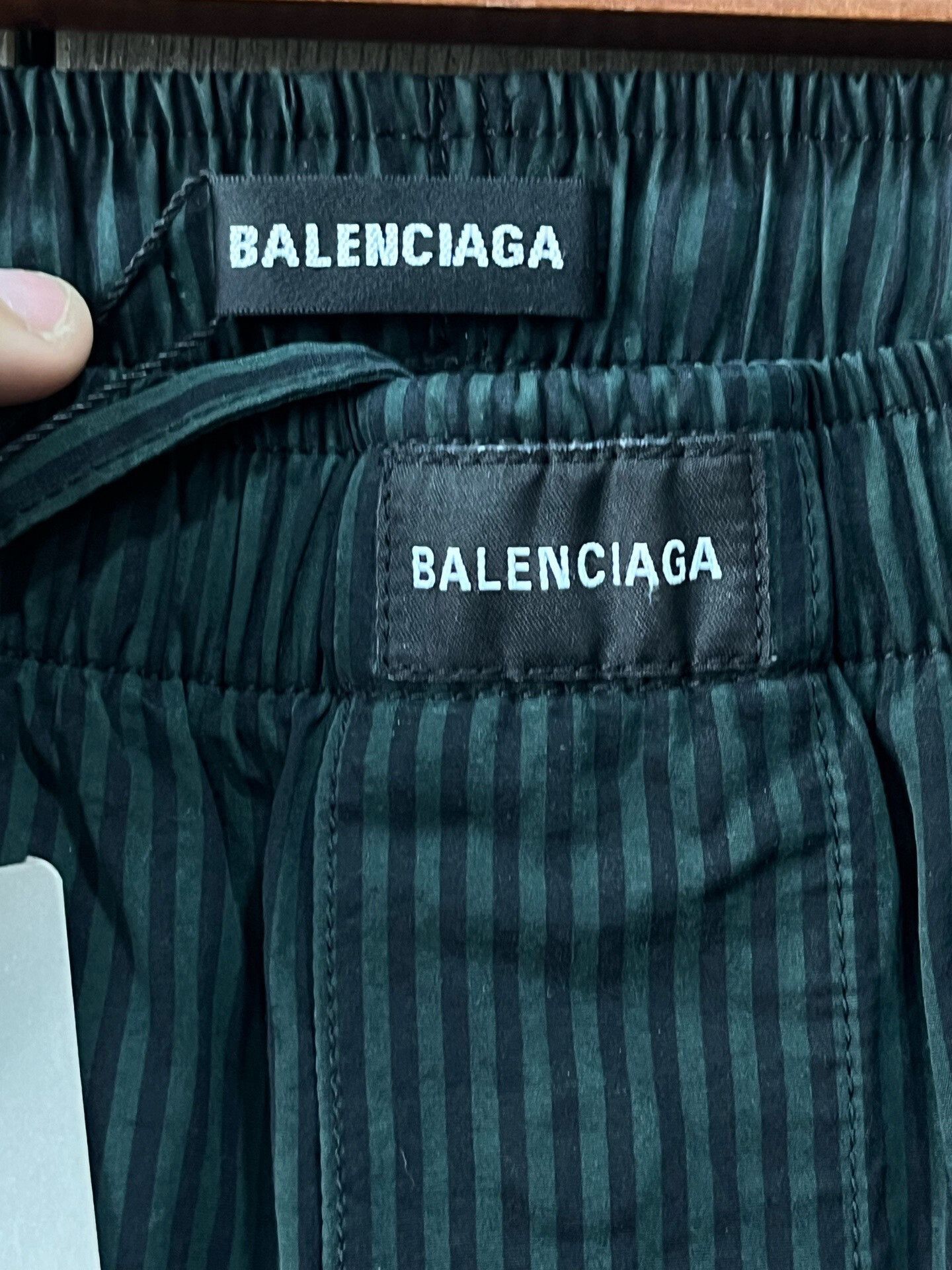 Balenciaga Balenciaga Striped Cargo Pants Size US 30 / EU 46 - 4 Thumbnail