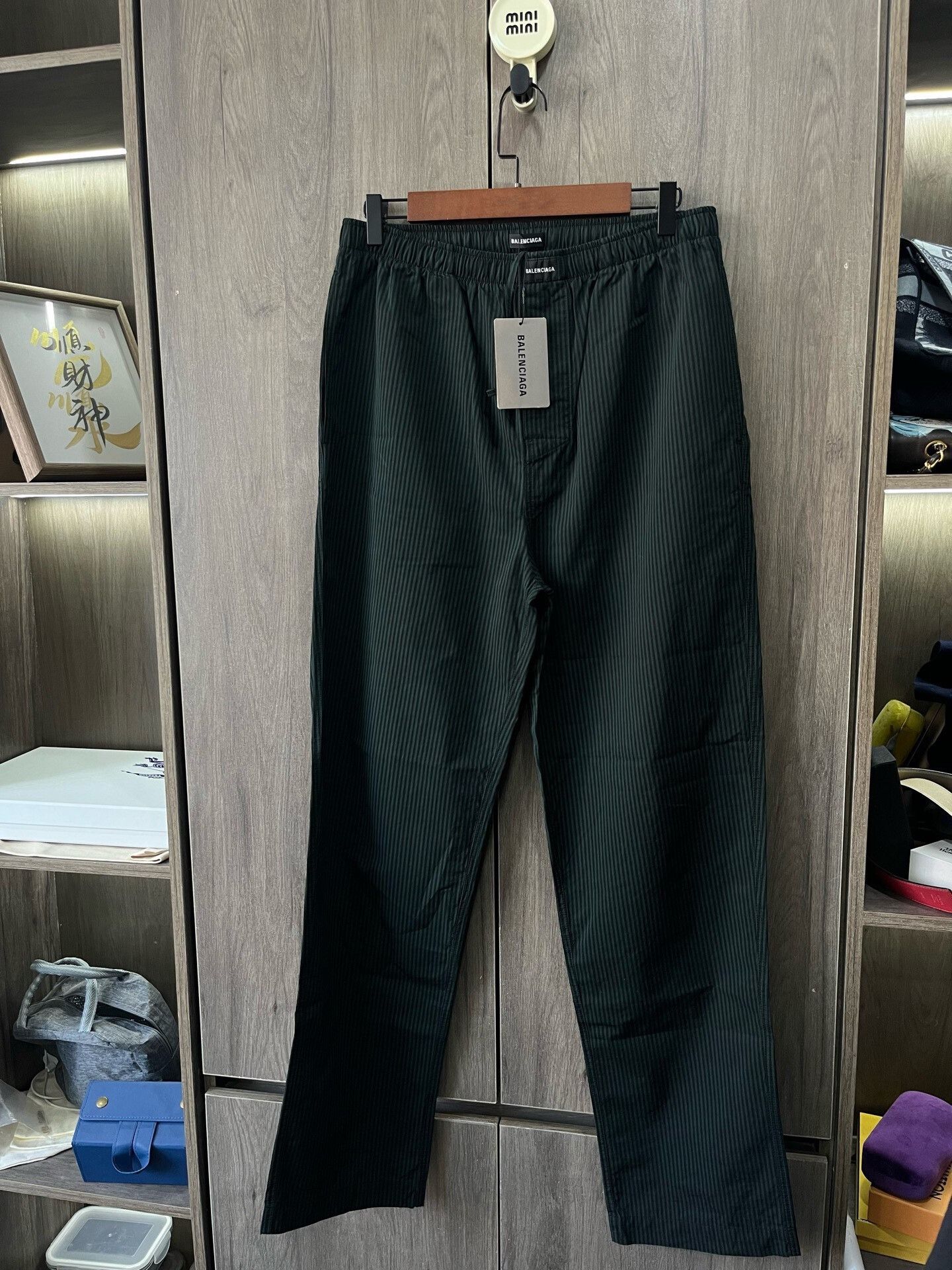 Balenciaga Balenciaga Striped Cargo Pants Size US 30 / EU 46 - 3 Thumbnail